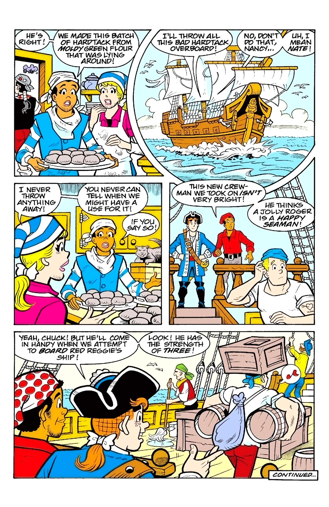 Read online Archie's Buried Treasure comic -  Issue # TPB - 7