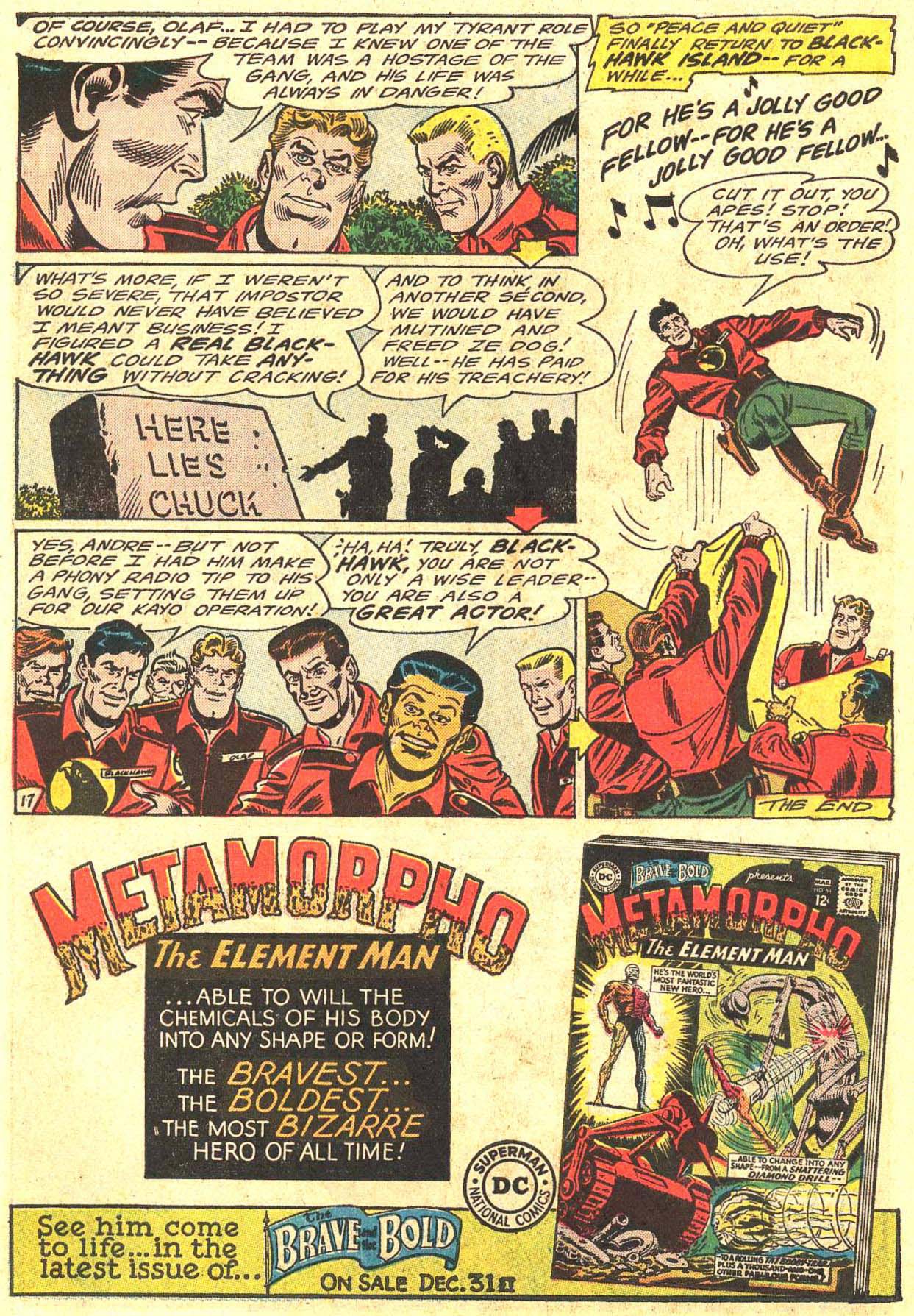 Read online Blackhawk (1957) comic -  Issue #206 - 23