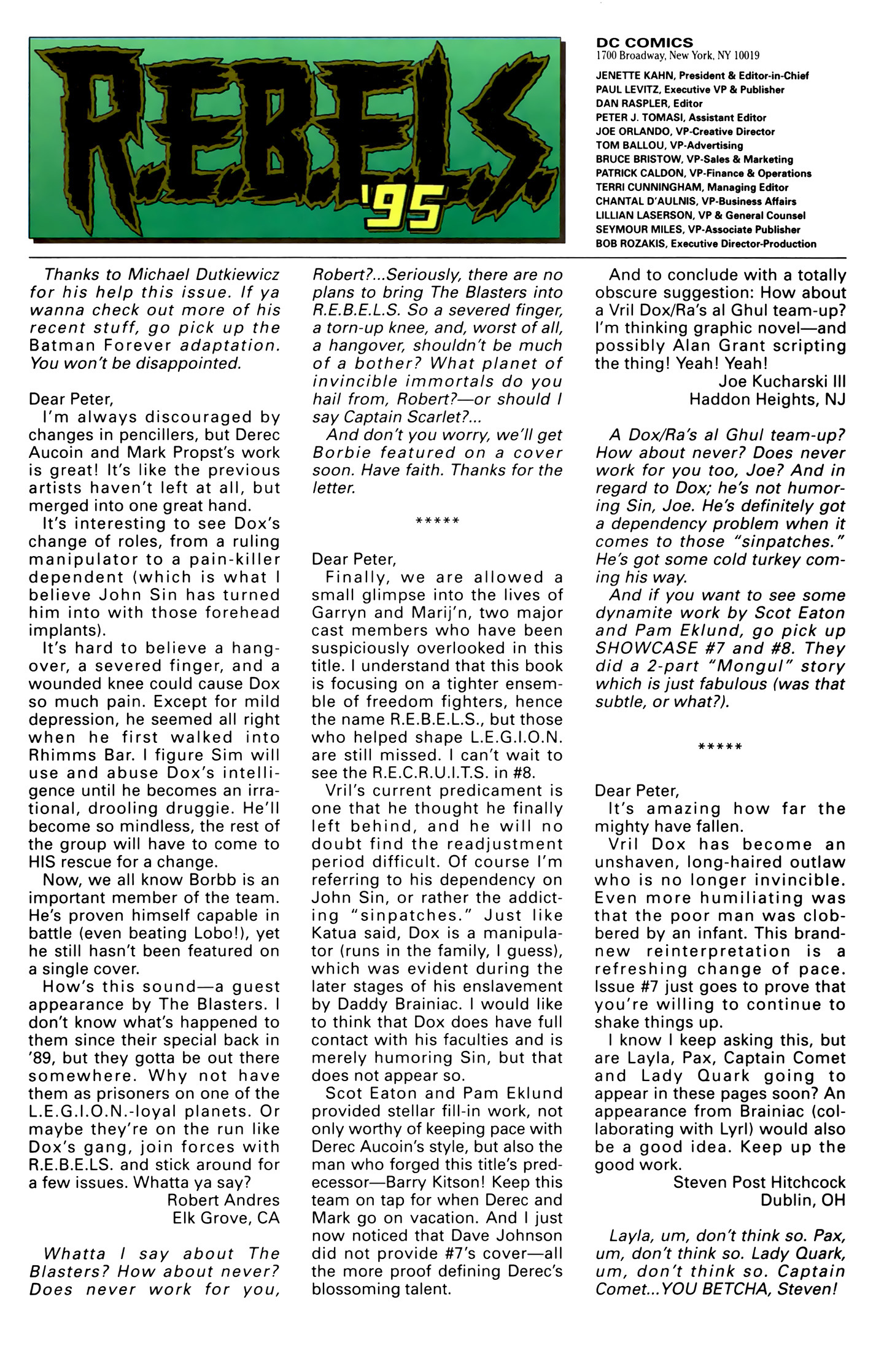 Read online R.E.B.E.L.S. '94 comic -  Issue #12 - 24