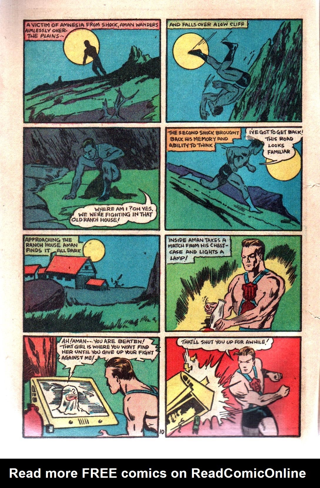 Read online Amazing Man Comics comic -  Issue #17 - 12