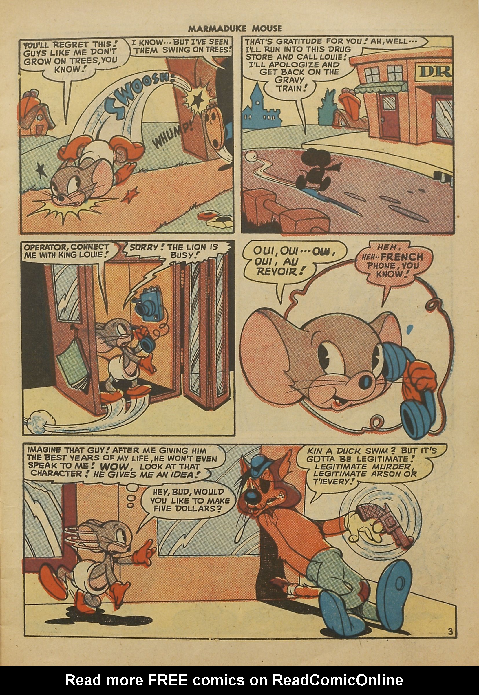Read online Marmaduke Mouse comic -  Issue #9 - 5