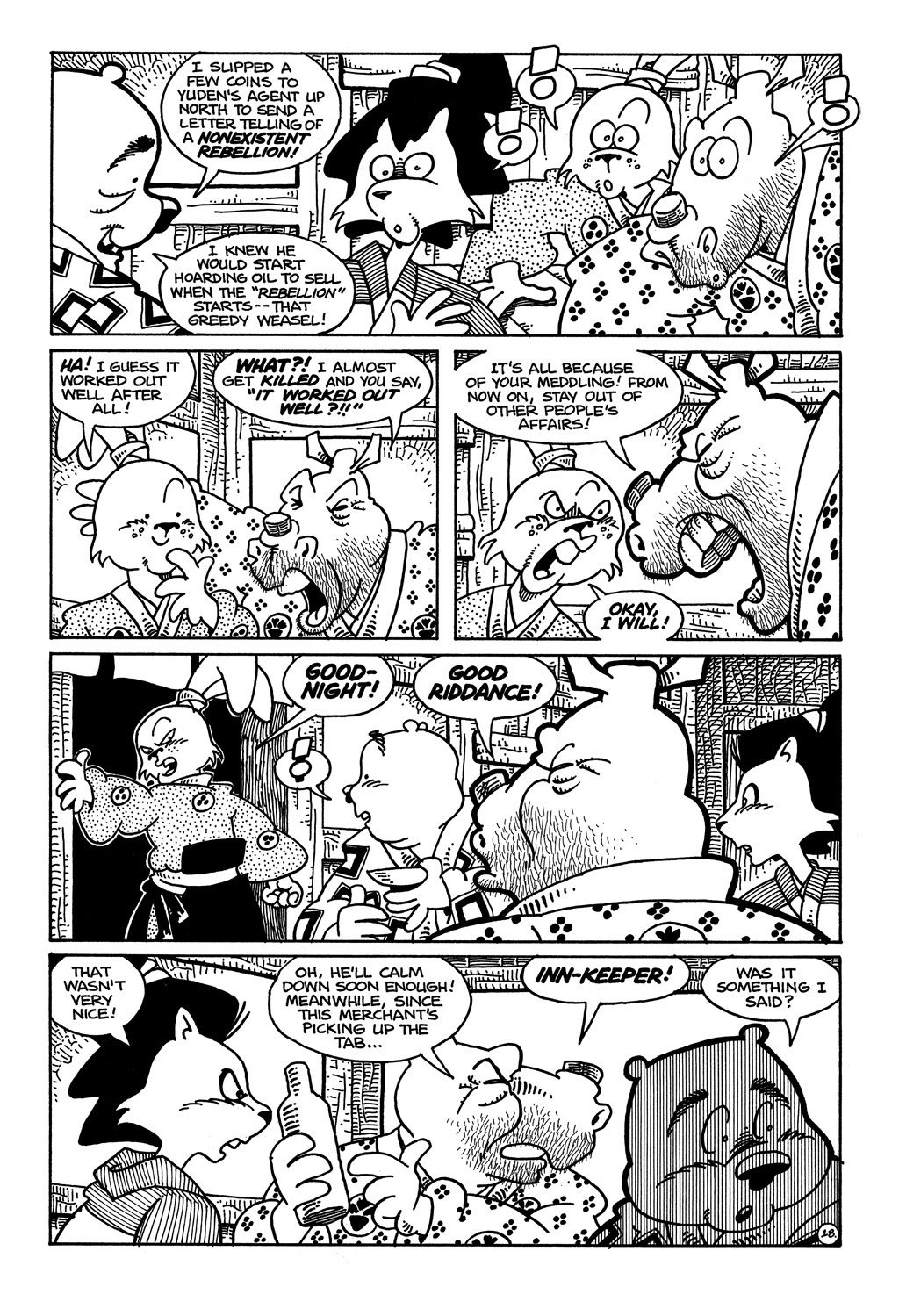 Read online Usagi Yojimbo (1987) comic -  Issue #37 - 20