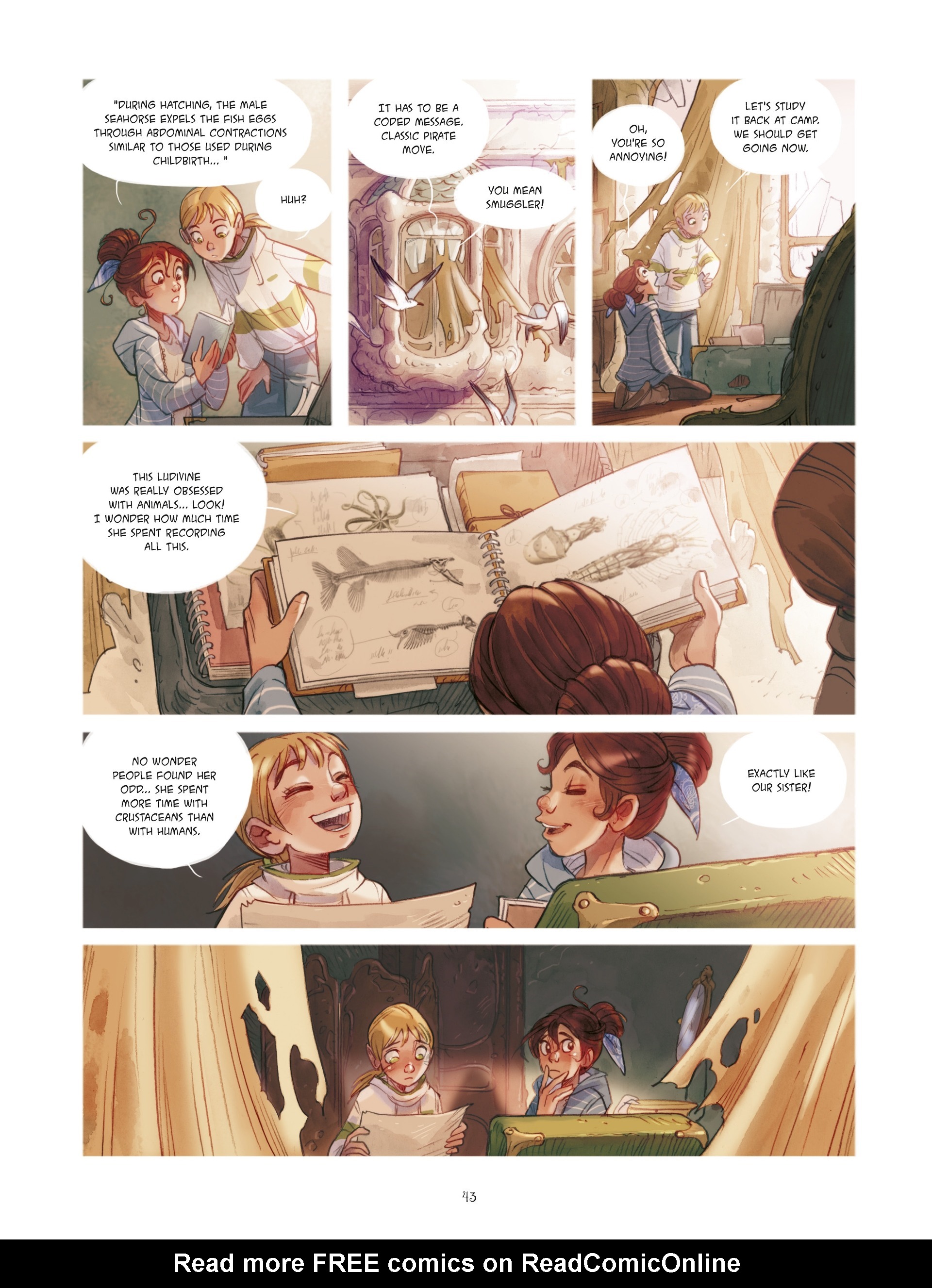 Read online The Grémillet Sisters comic -  Issue #3 - 45