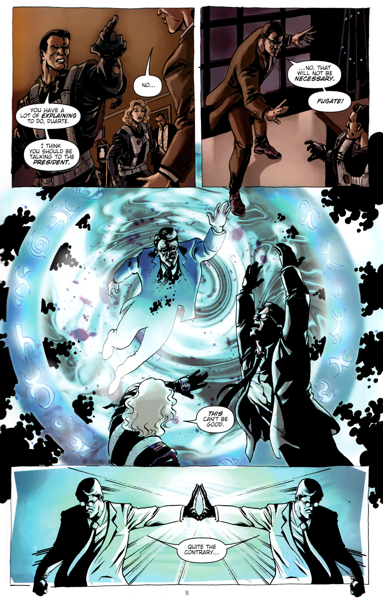 Read online CVO : Covert Vampiric Operations -- 100-Page Spectacular comic -  Issue # TPB - 92