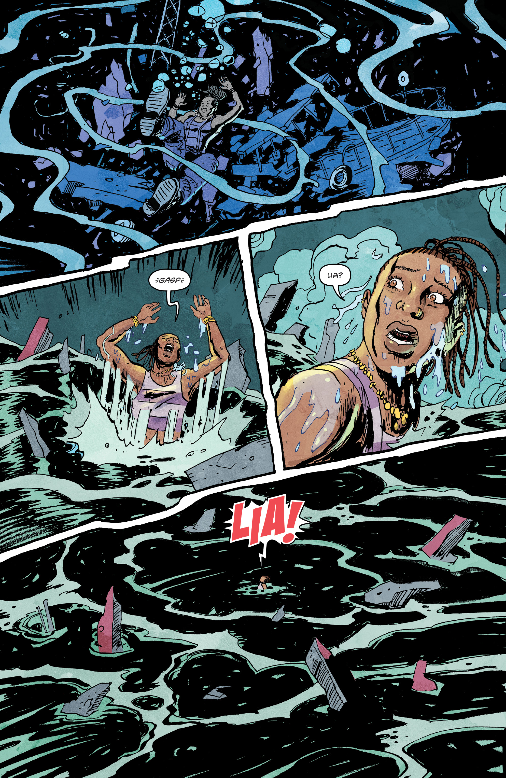 Read online Dead Seas comic -  Issue #4 - 8