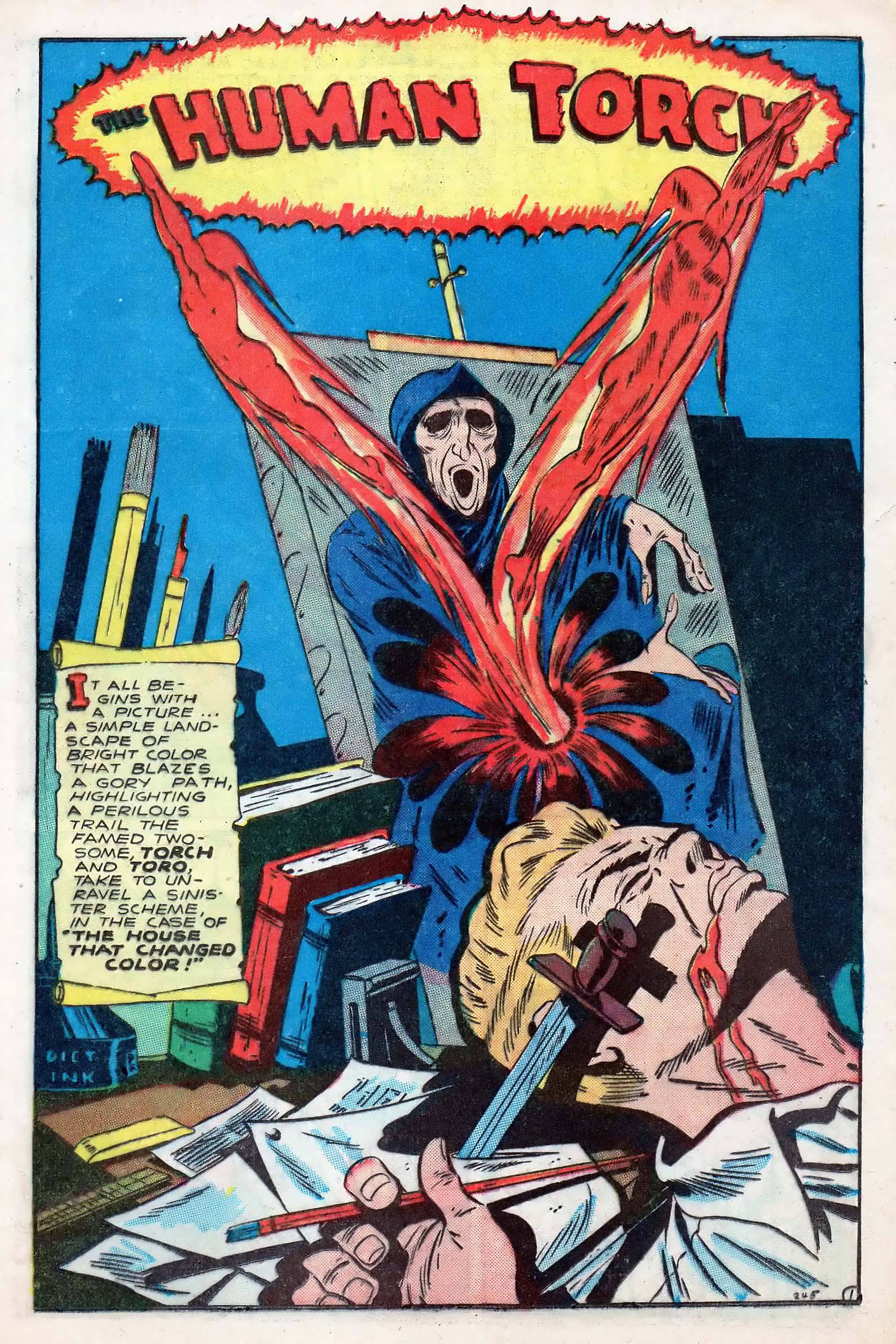 Read online The Human Torch (1940) comic -  Issue #21 - 13