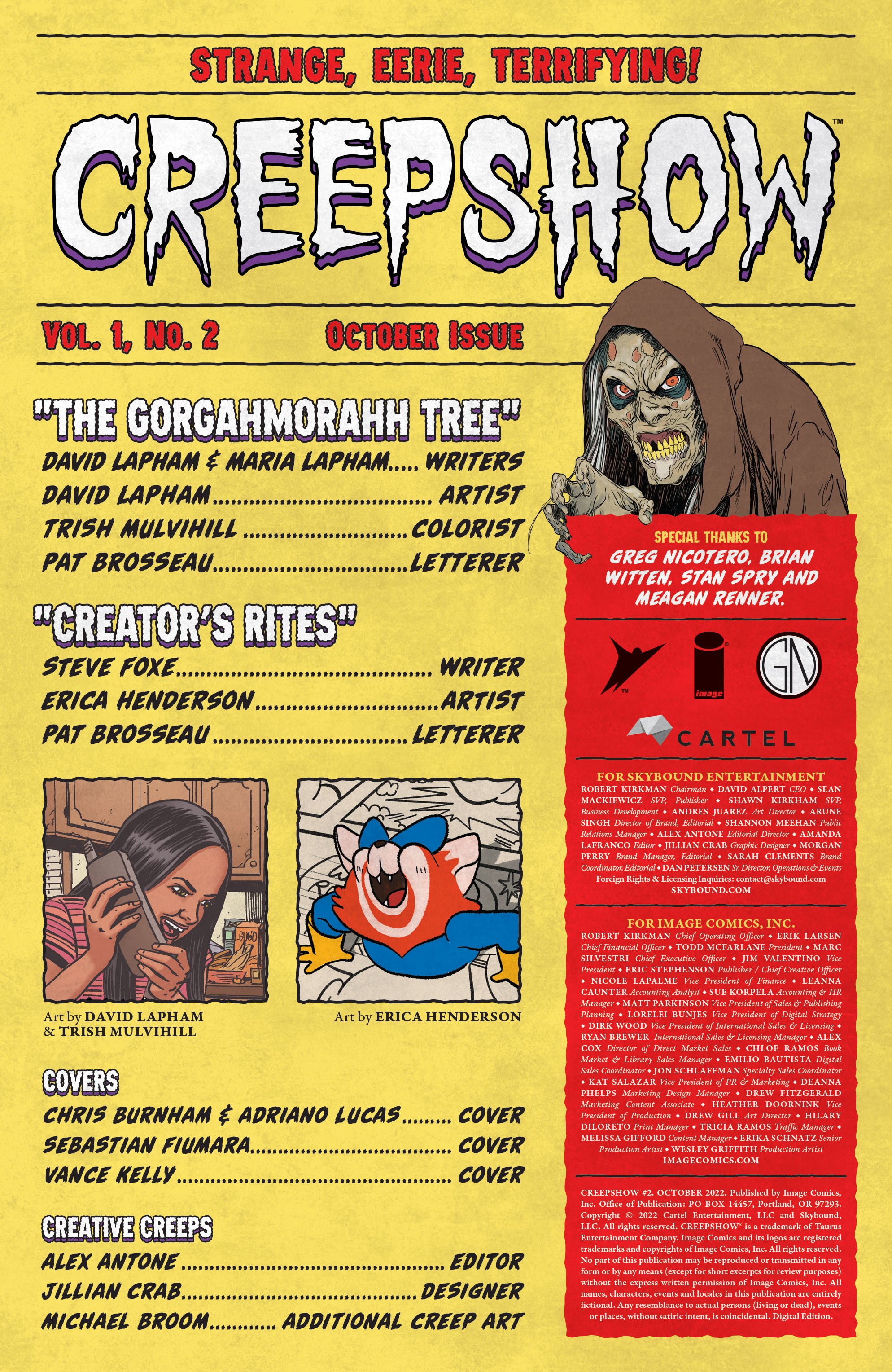 Read online Creepshow (2022) comic -  Issue #2 - 2