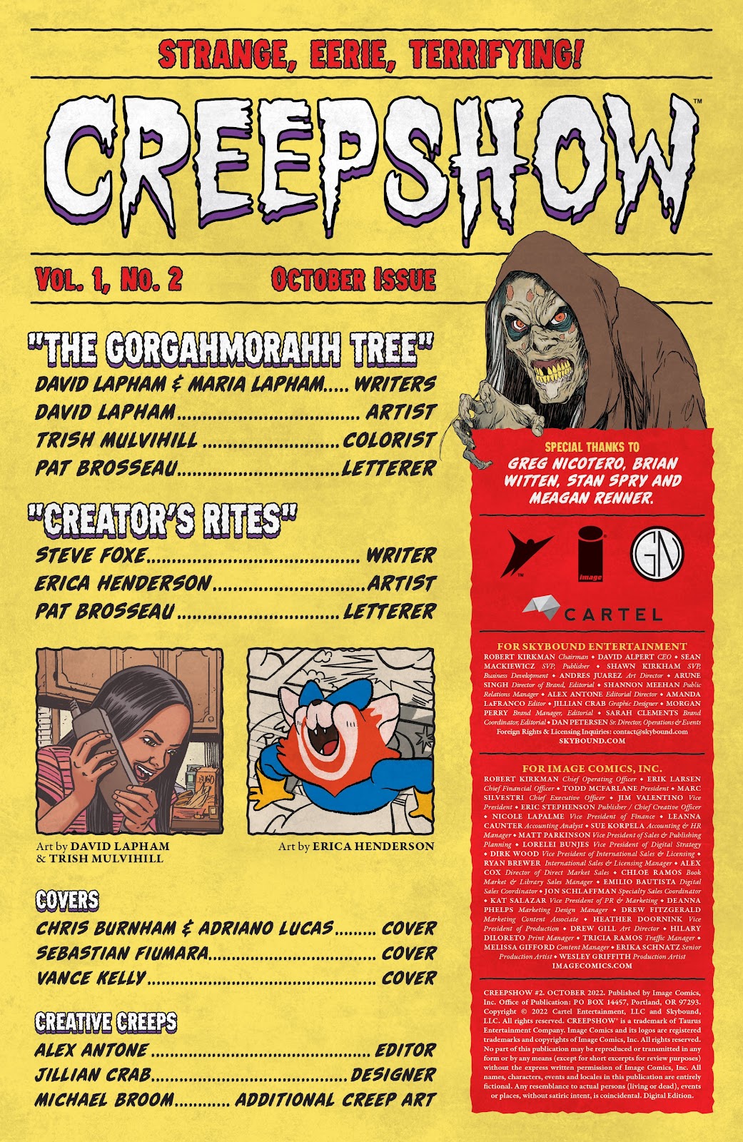 Creepshow issue 2 - Page 2