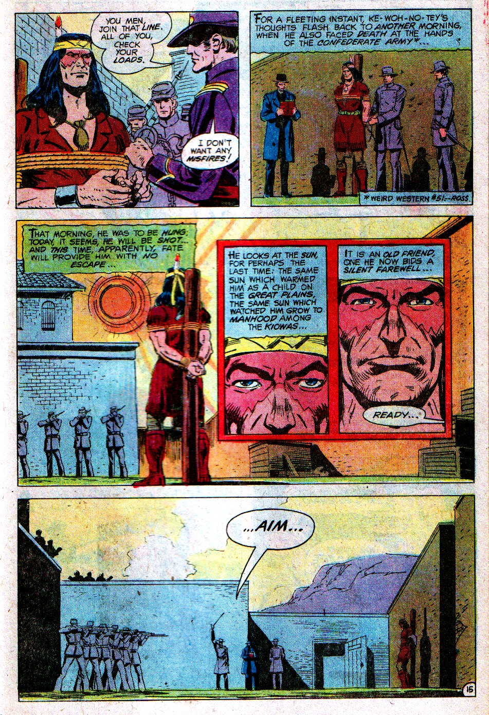 Read online Weird Western Tales (1972) comic -  Issue #64 - 16