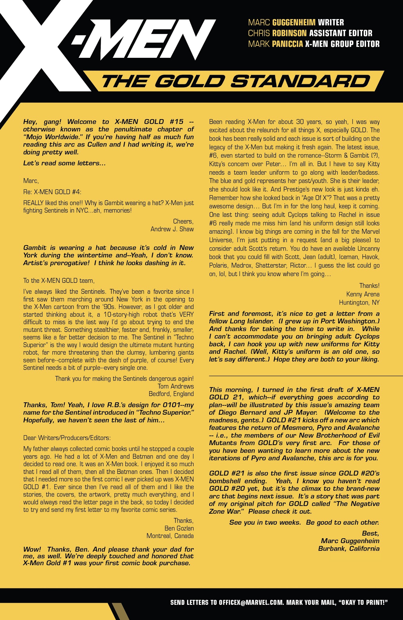Read online X-Men: Gold comic -  Issue #15 - 22