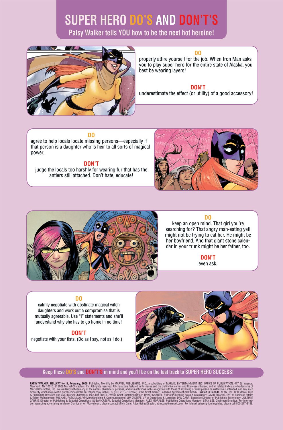 Read online Patsy Walker: Hellcat comic -  Issue #5 - 2