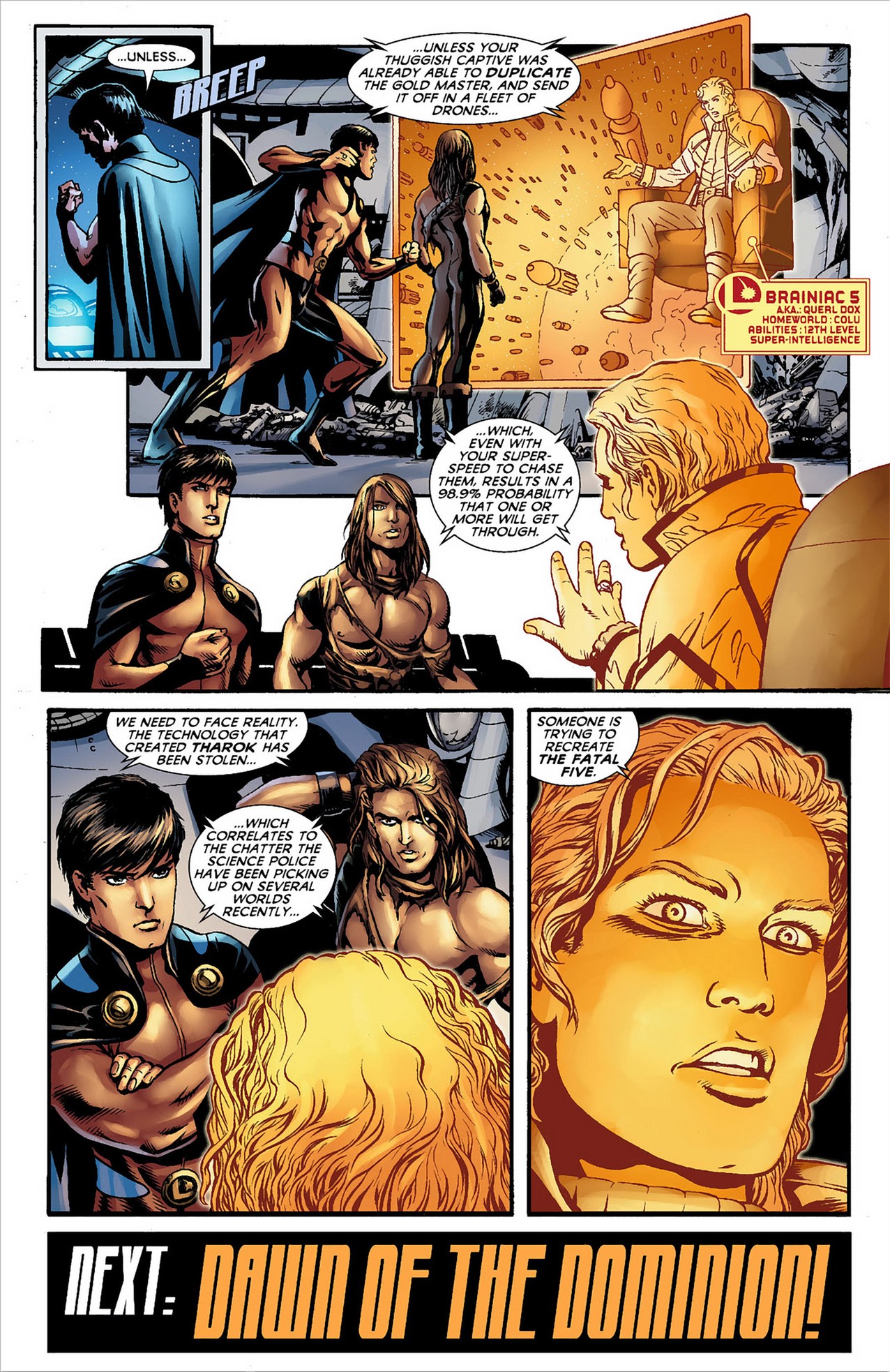 Read online Legion of Super-Heroes (2011) comic -  Issue #8 - 10