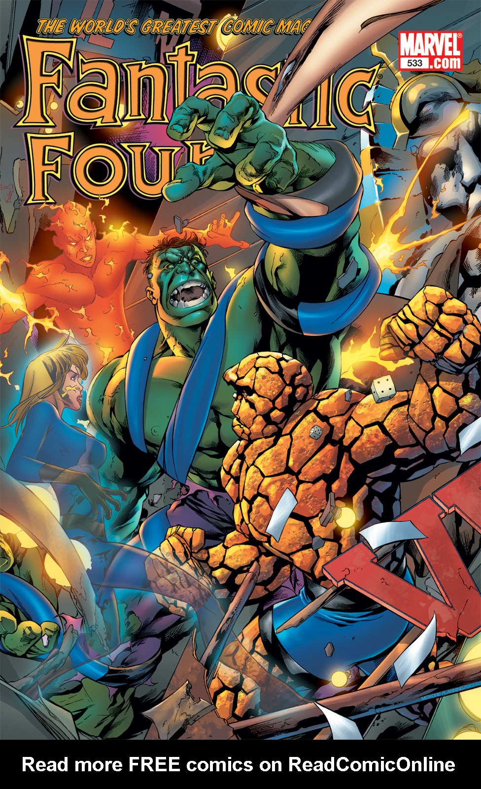 Read online Fantastic Four (1961) comic -  Issue #533 - 1