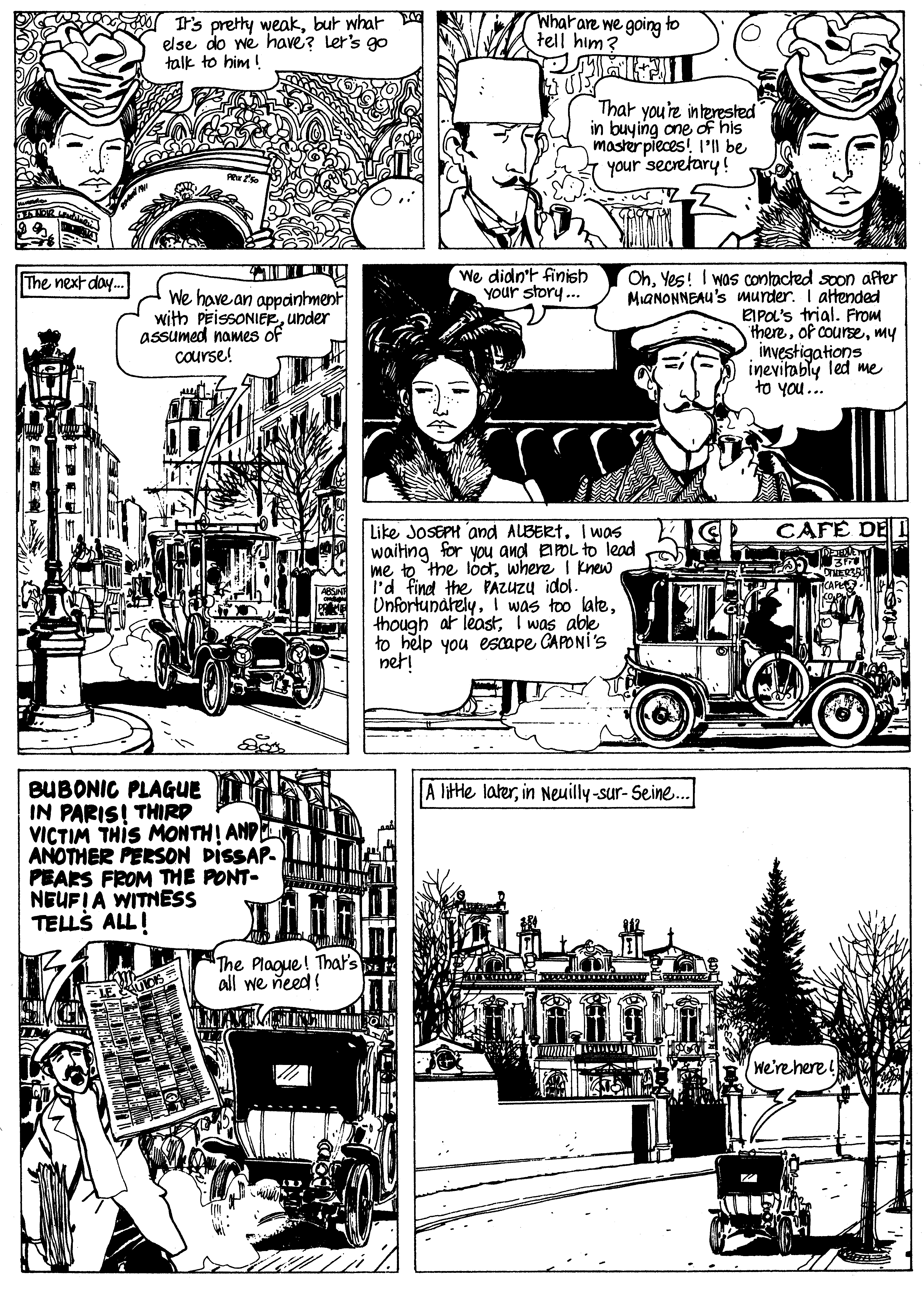 Read online The Extraordinary Adventures of Adele Blanc-Sec comic -  Issue #2 - 7