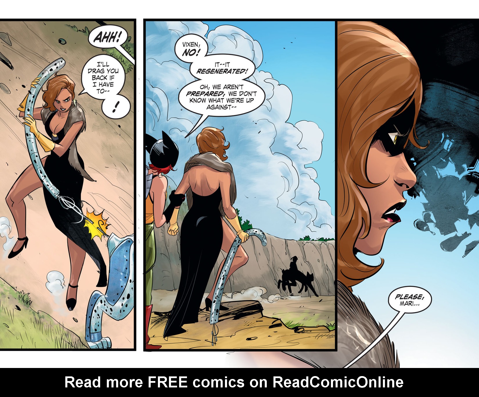 Read online DC Comics: Bombshells comic -  Issue #61 - 8