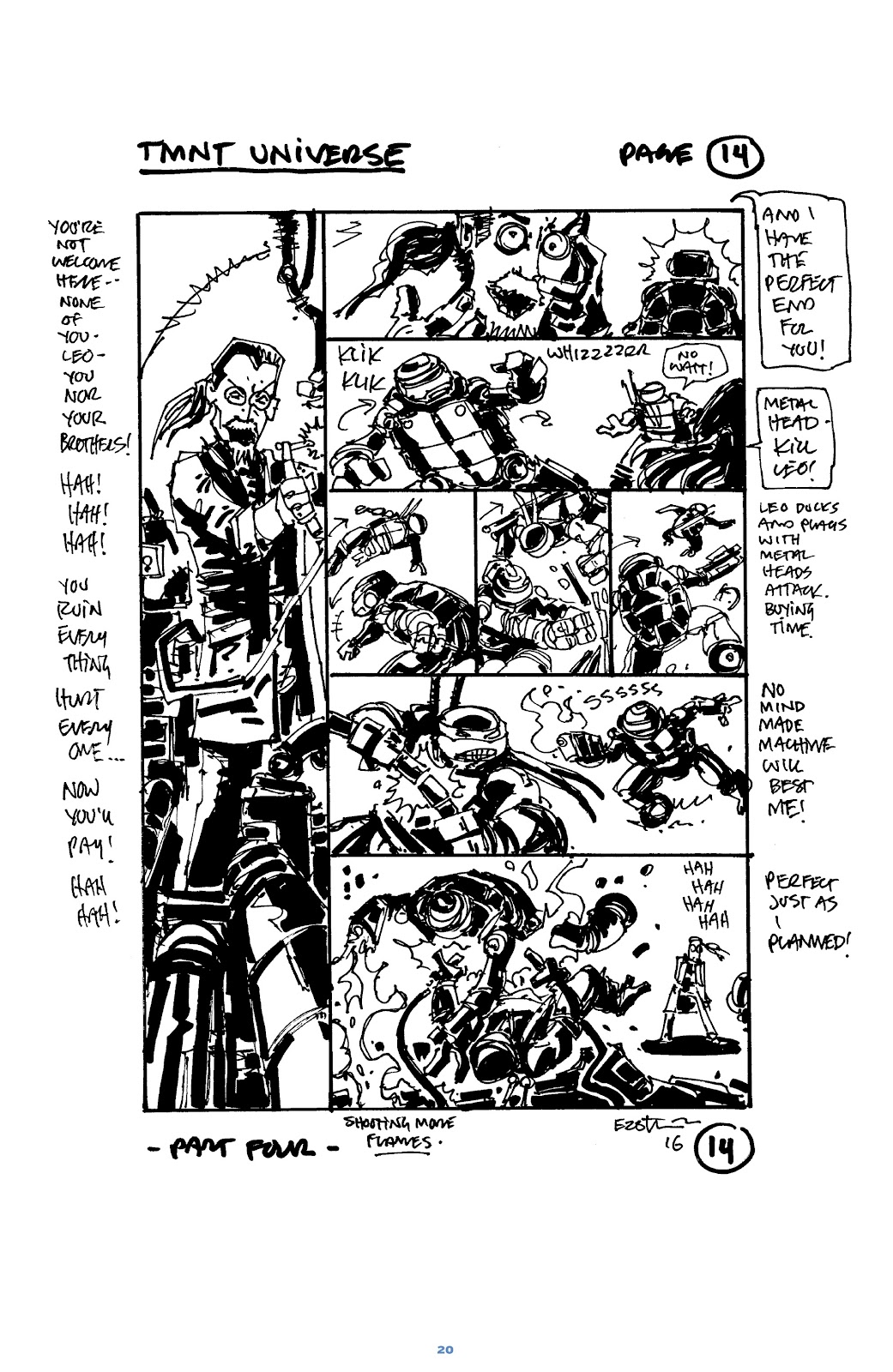 Teenage Mutant Ninja Turtles Universe issue Inside Out Director's Cut - Page 22