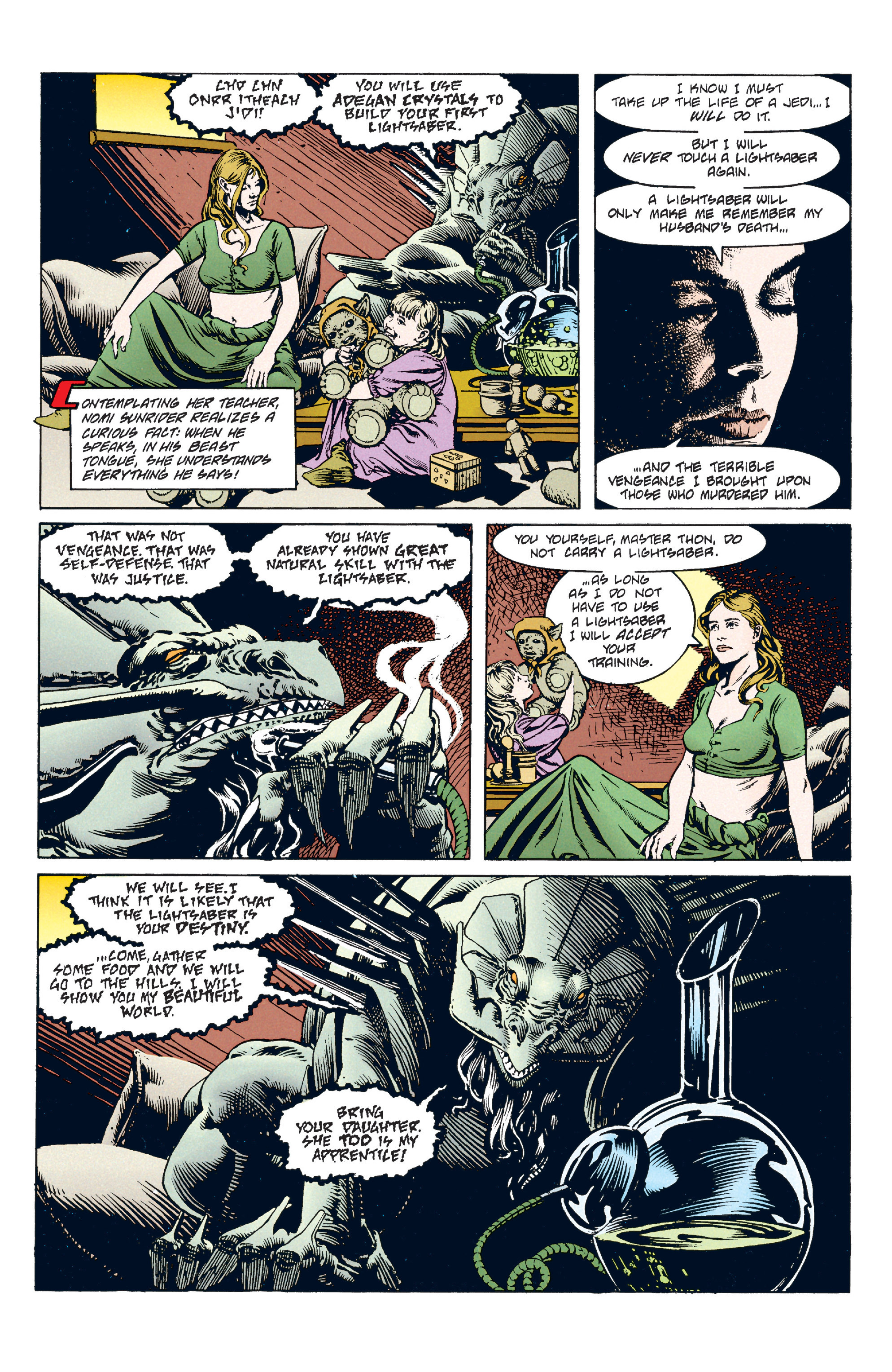 Read online Star Wars: Tales of the Jedi - Knights of The Old Republic comic -  Issue #4 - 24
