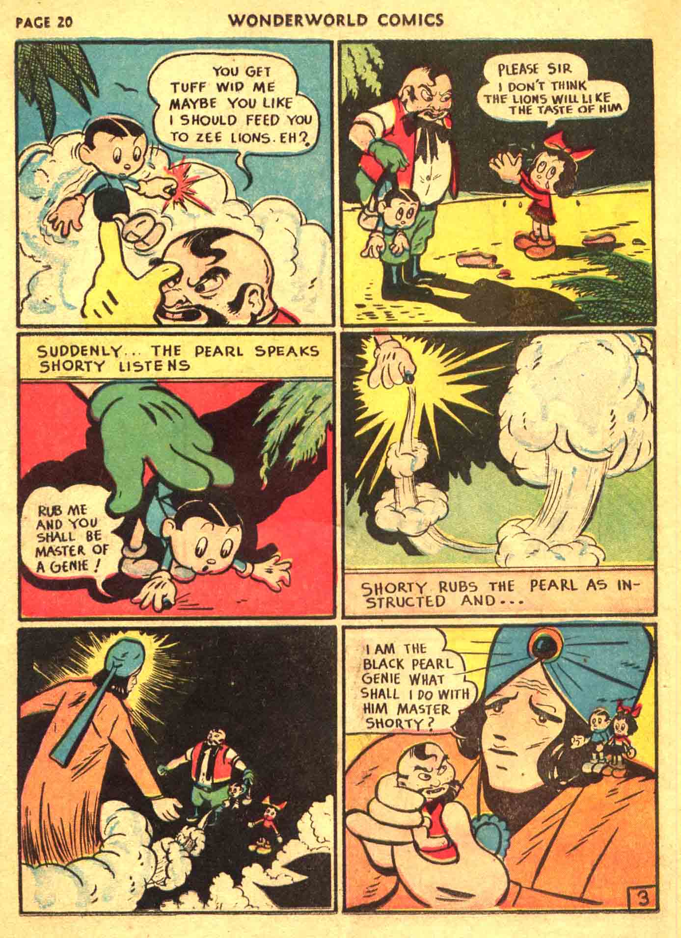 Read online Wonderworld Comics comic -  Issue #19 - 21