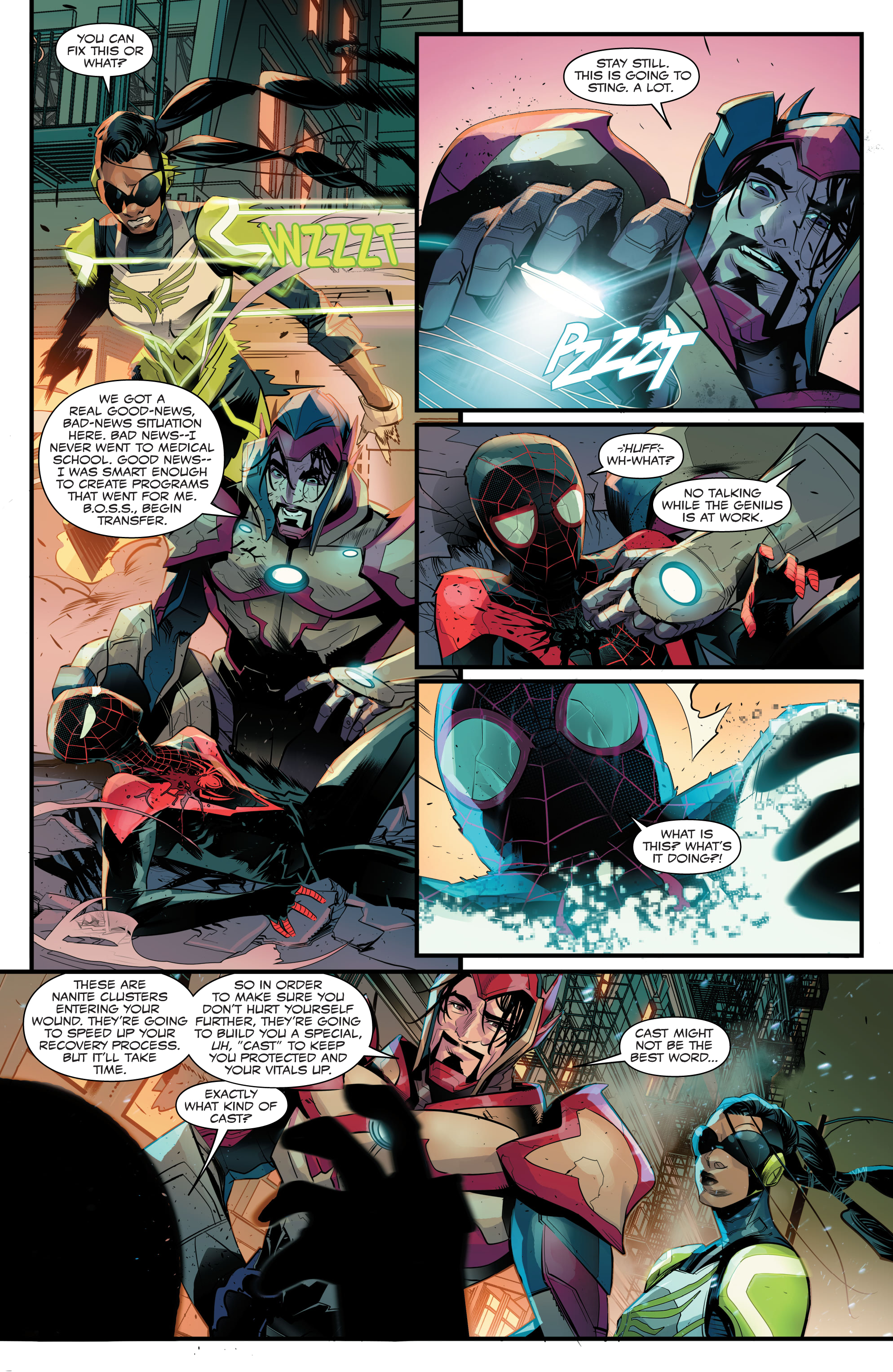 Read online Miles Morales: Spider-Man (2022) comic -  Issue #7 - 19