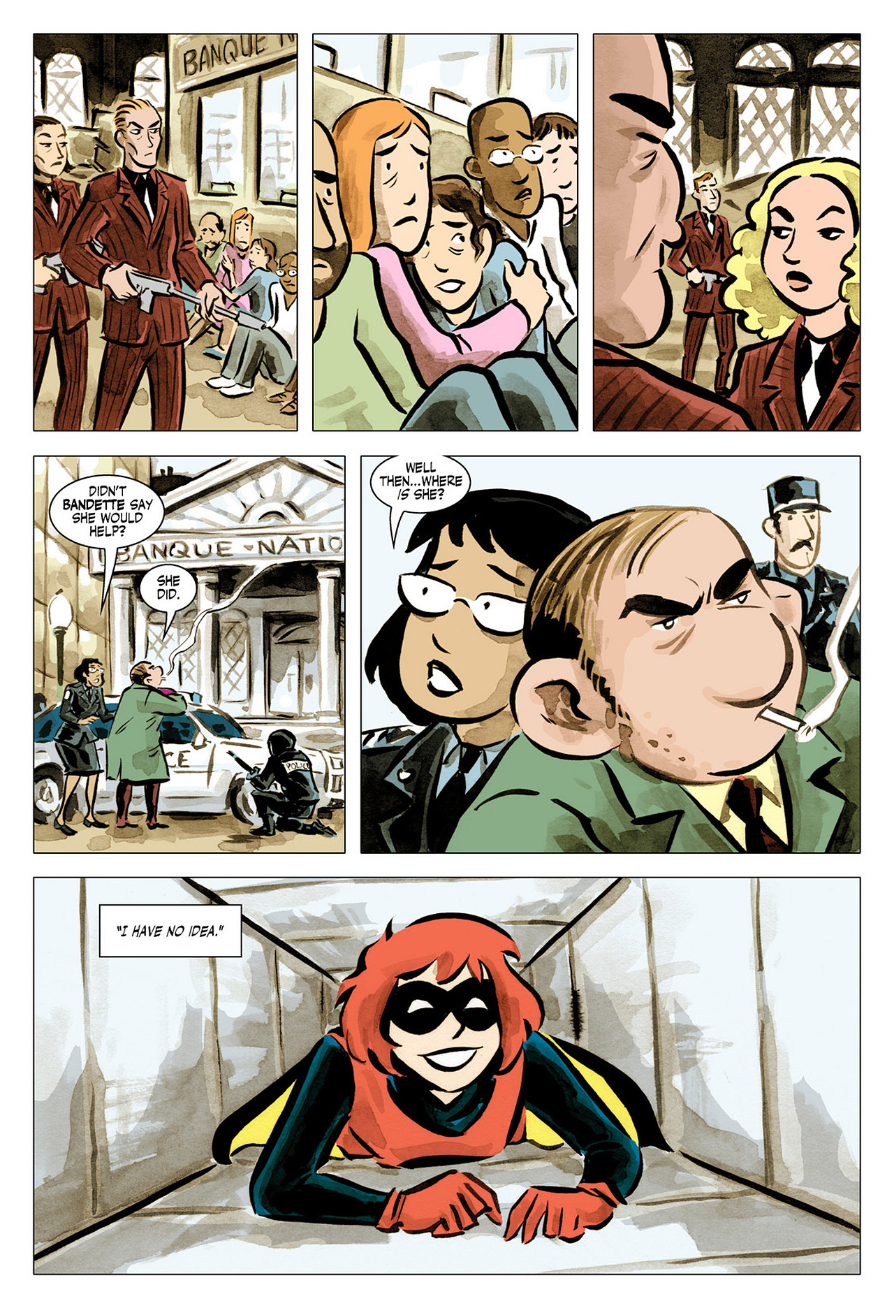 Read online Bandette (2012) comic -  Issue #2 - 4
