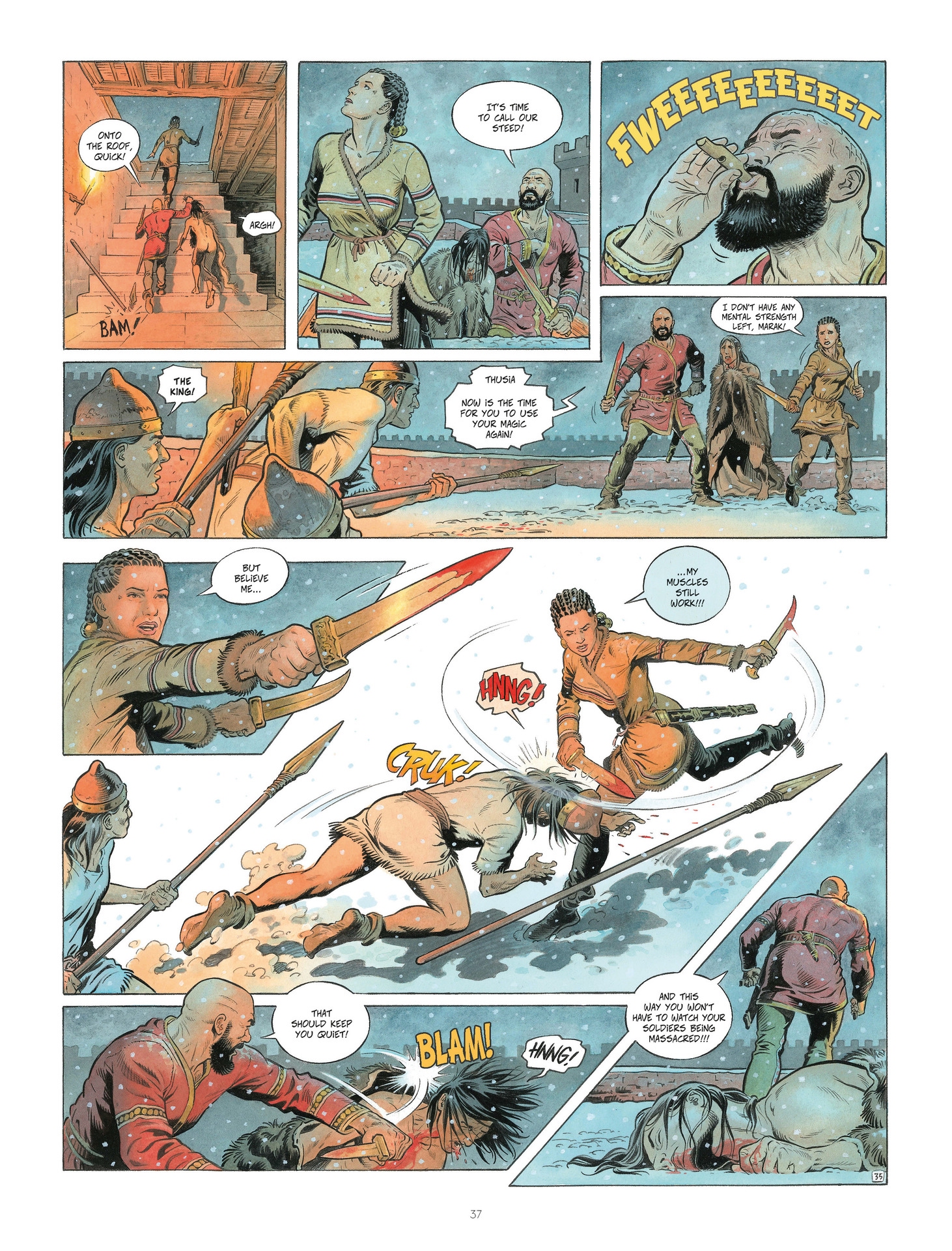 Read online Conquests comic -  Issue #4 - 37