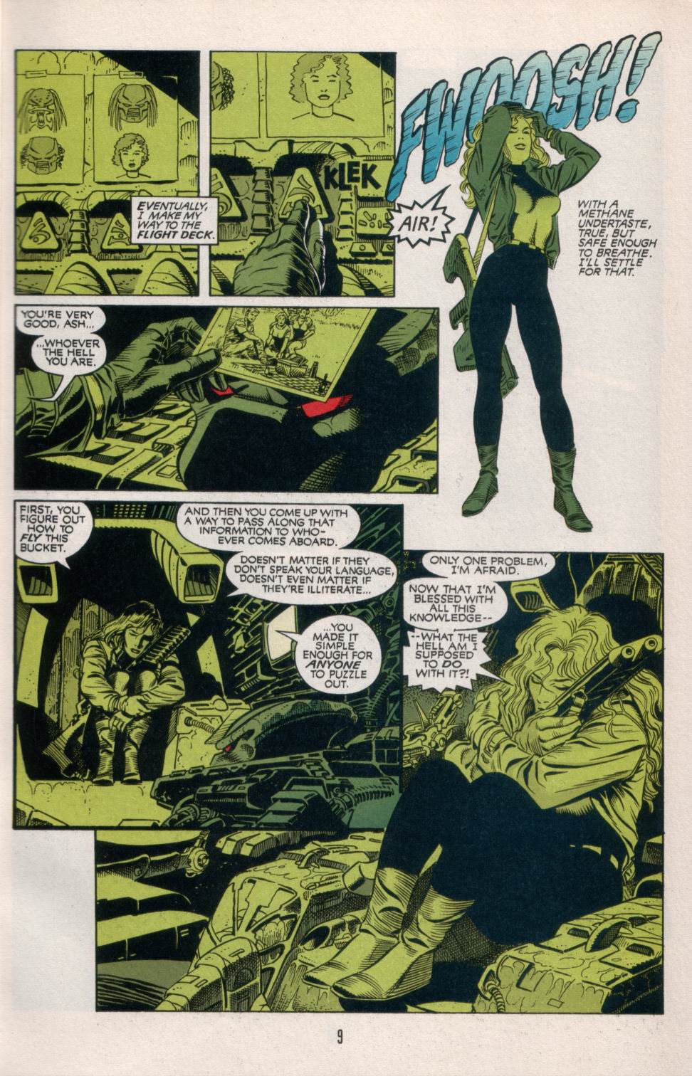 Read online Aliens/Predator: The Deadliest of the Species comic -  Issue #5 - 10