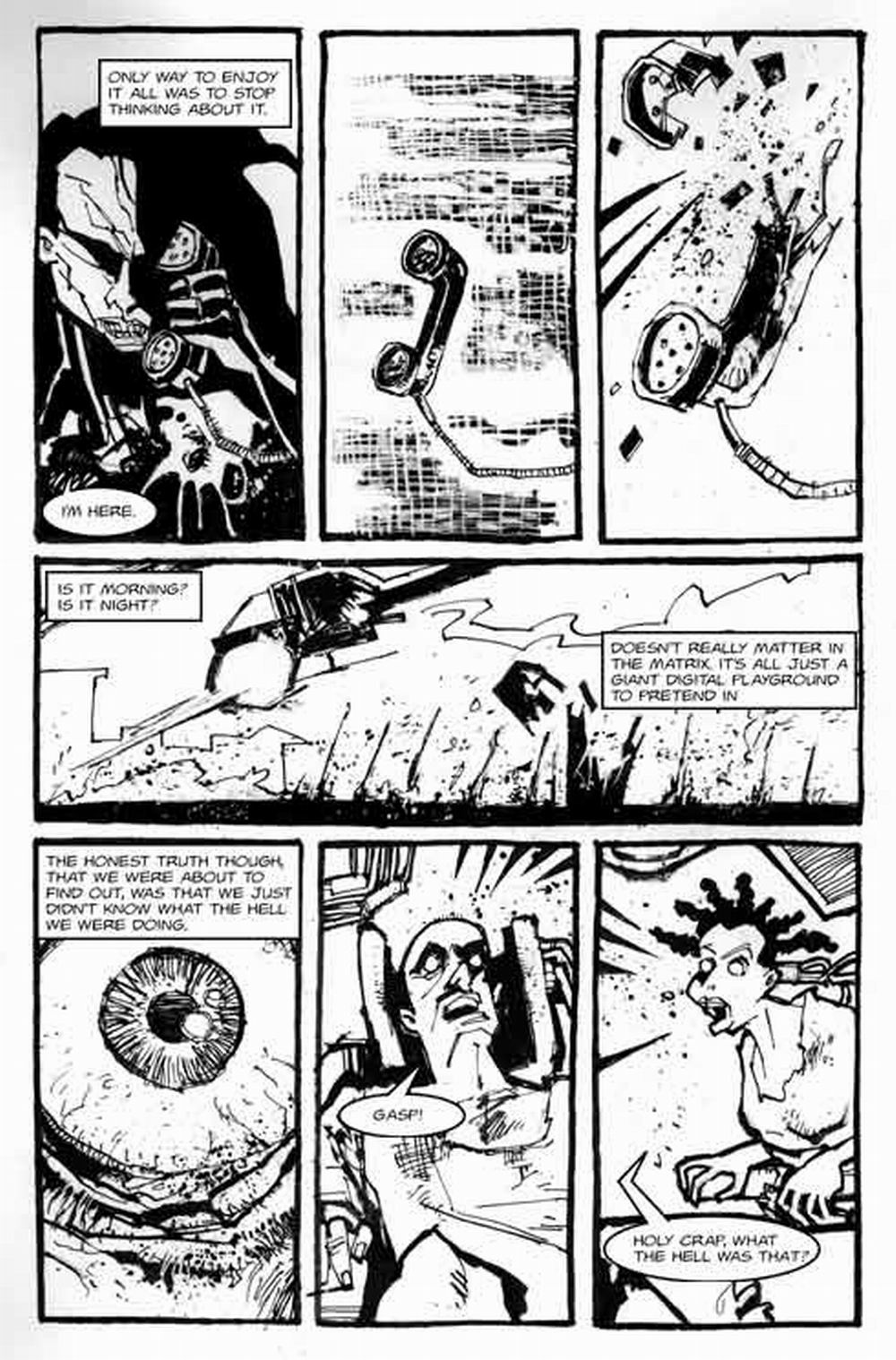 Read online The Matrix Comics comic -  Issue # TPB 2 - 34