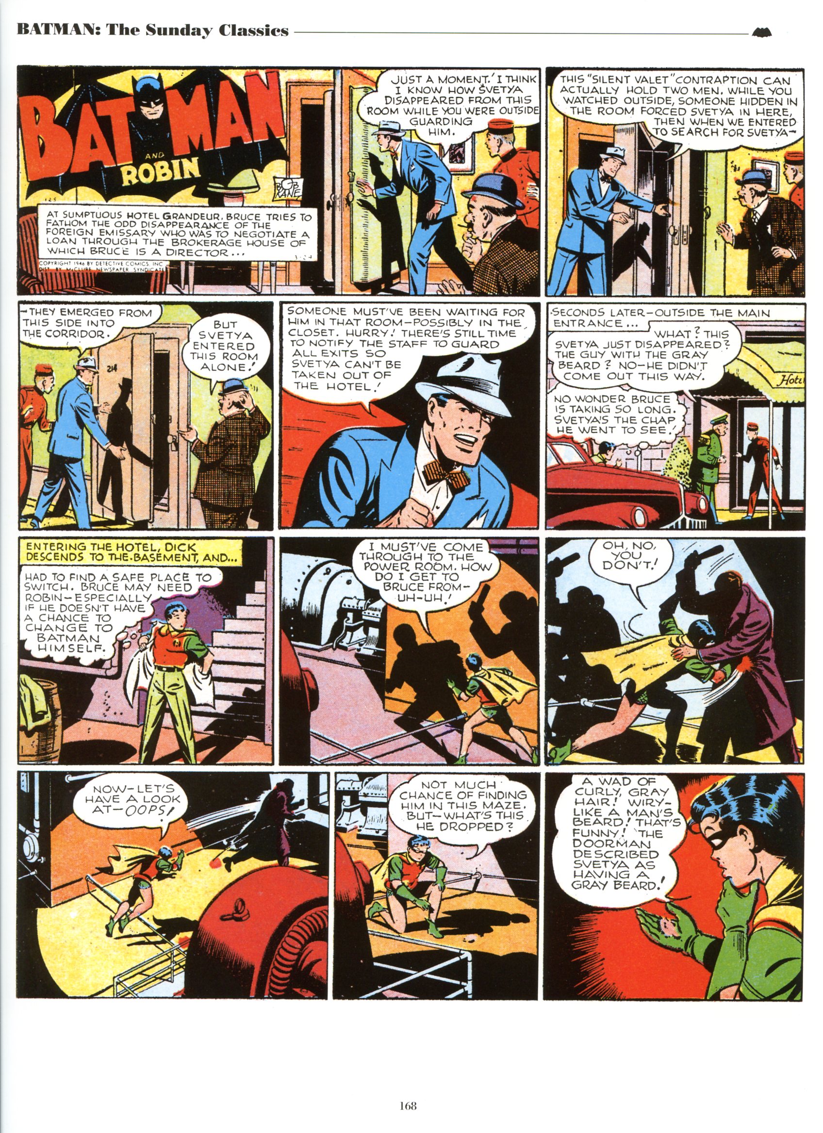 Read online Batman: The Sunday Classics comic -  Issue # TPB - 174