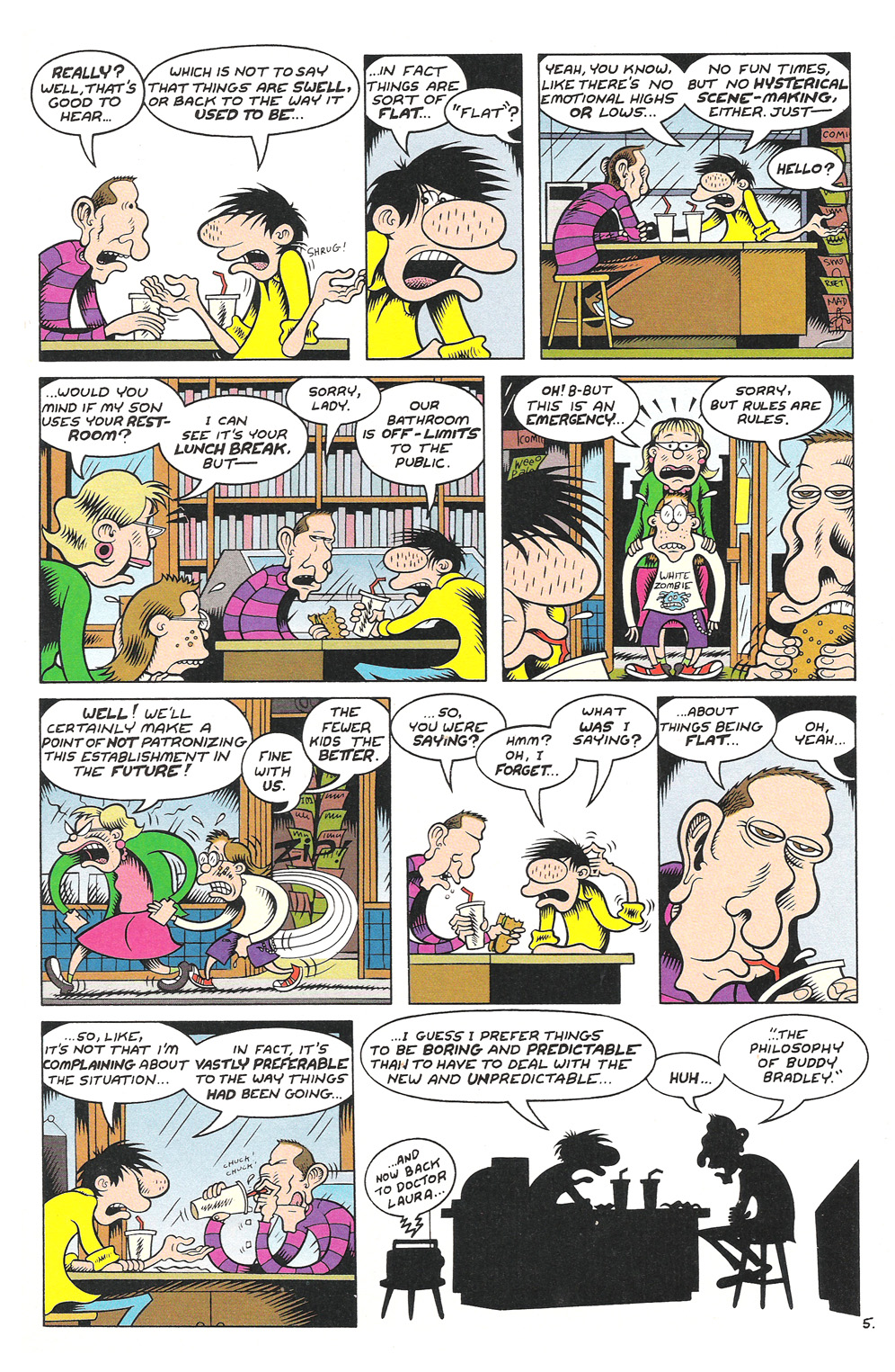 Read online Hate comic -  Issue #25 - 7