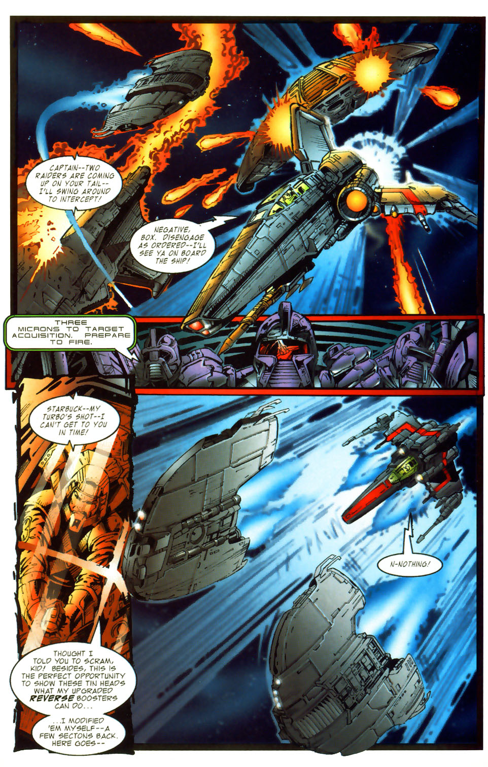 Read online Battlestar Galactica (1995) comic -  Issue #1 - 10