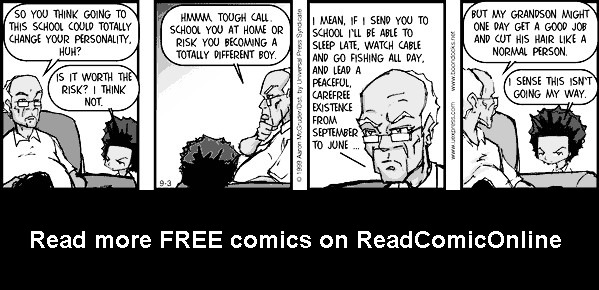 Read online The Boondocks Collection comic -  Issue # Year 1999 - 138