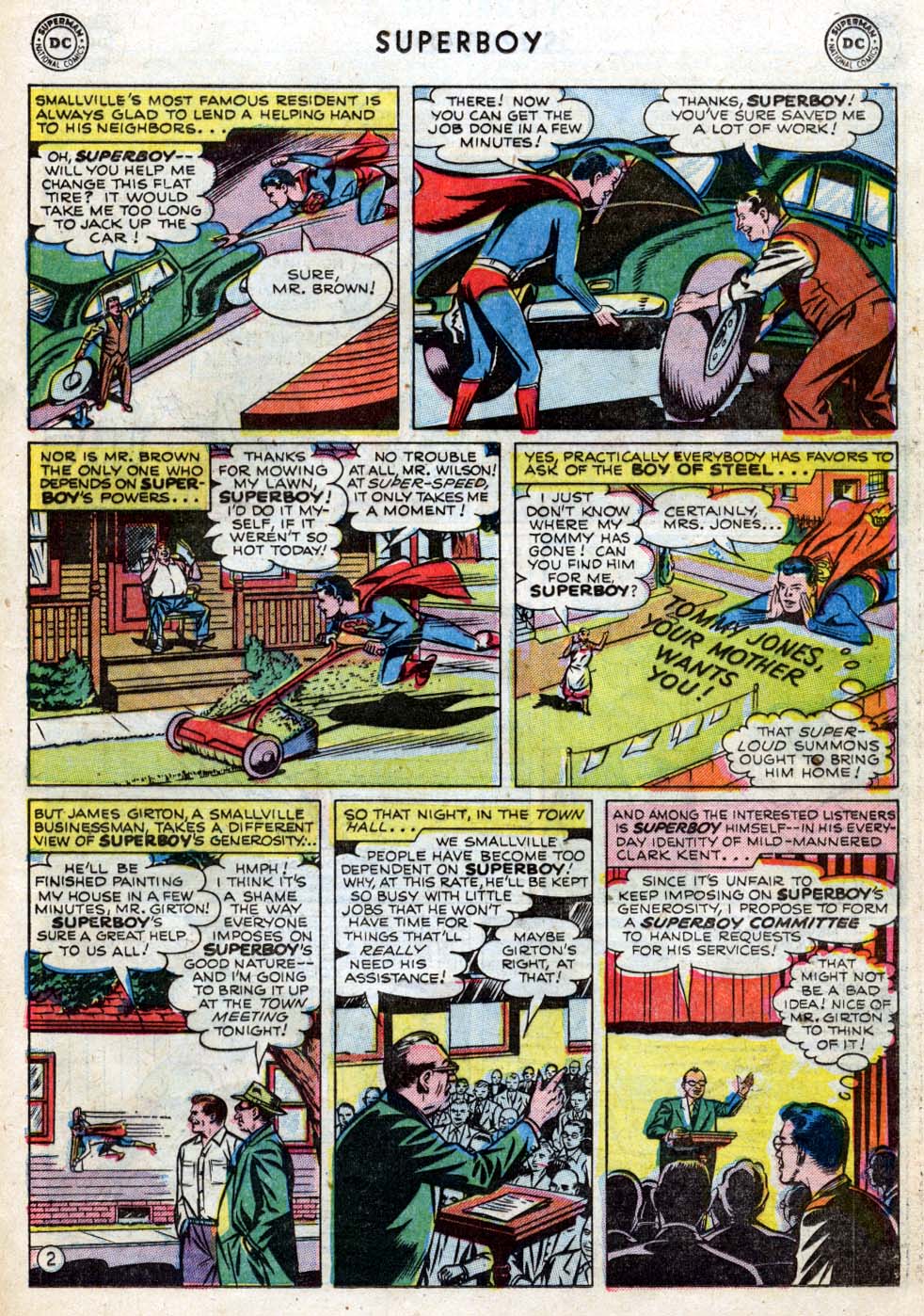 Read online Superboy (1949) comic -  Issue #24 - 26