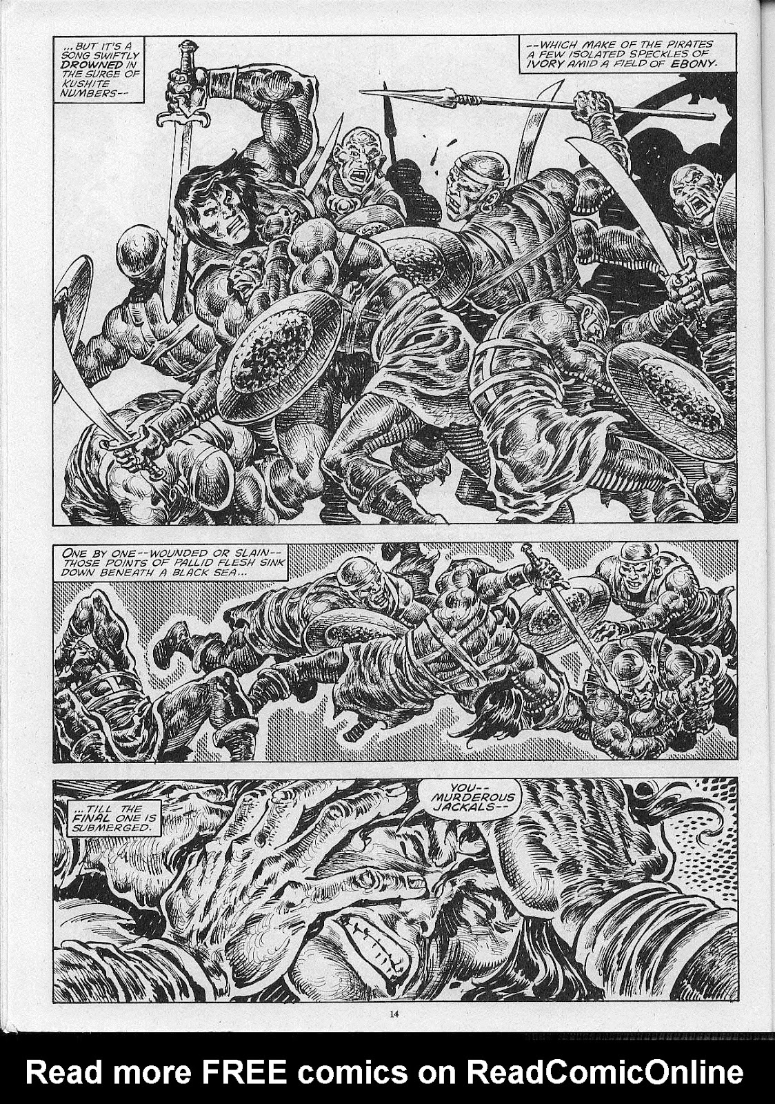 The Savage Sword Of Conan issue 202 - Page 16