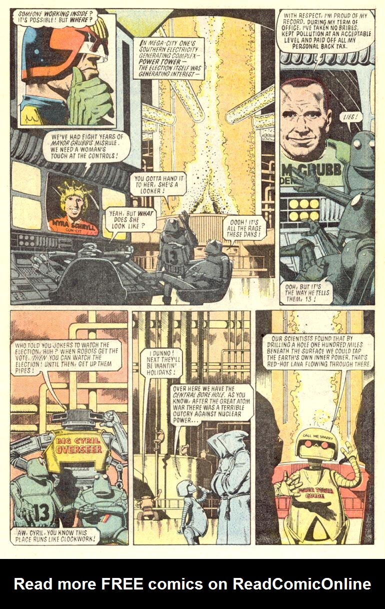 Read online Judge Dredd (1983) comic -  Issue #4 - 6