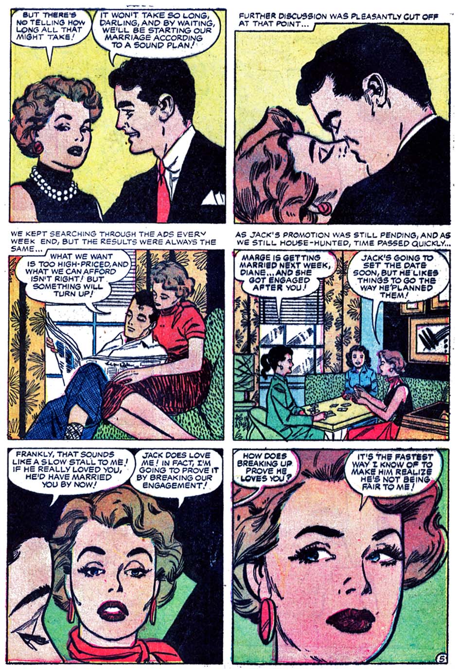 Read online Love Romances comic -  Issue #52 - 31