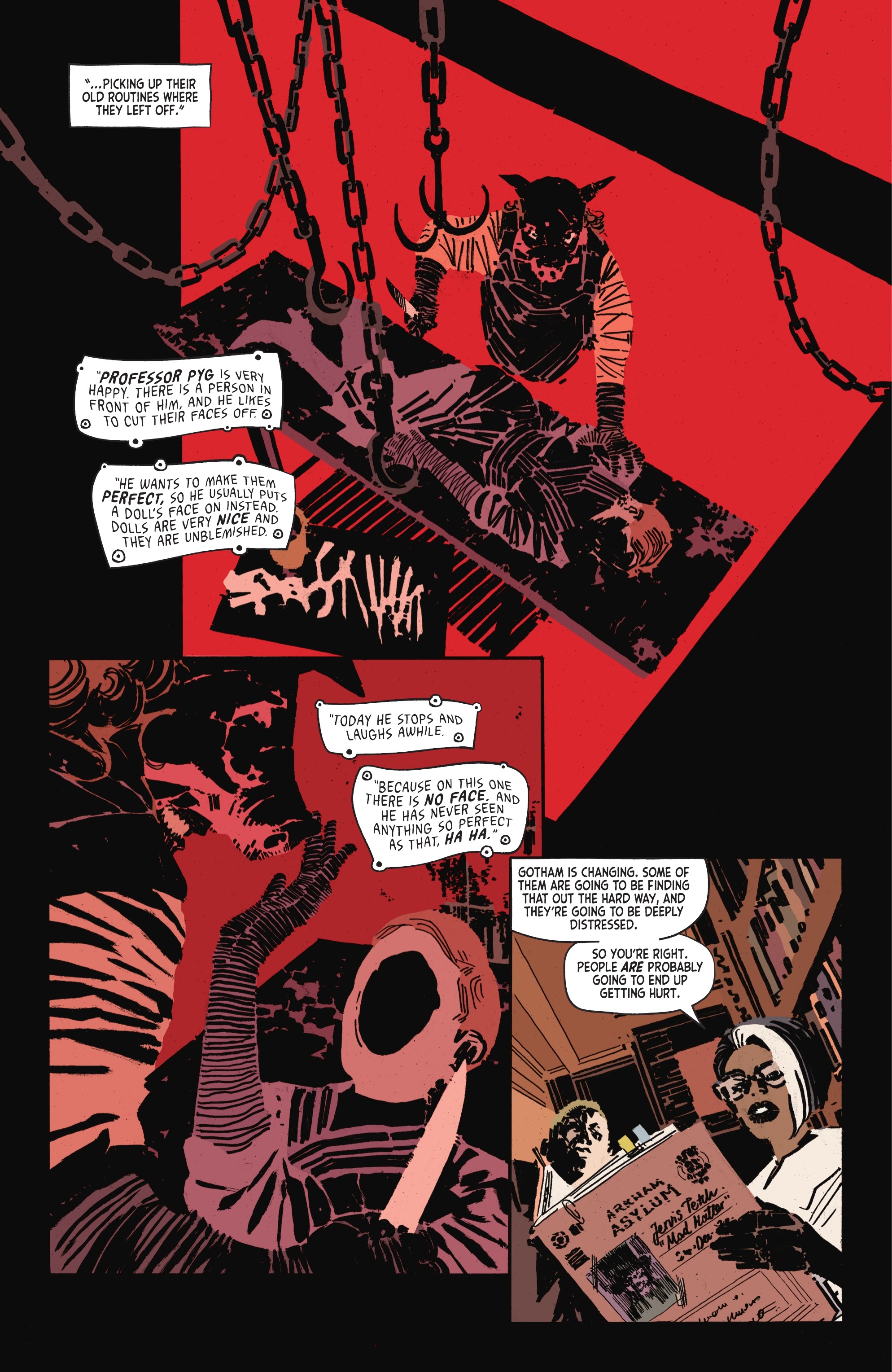 Read online Arkham City: The Order of the World comic -  Issue #1 - 9