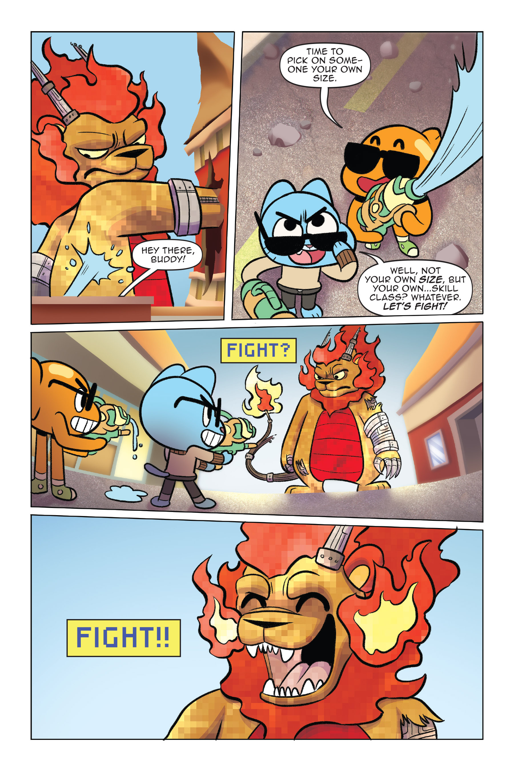 Read online The Amazing World of Gumball: Cheat Code comic -  Issue # Full - 85