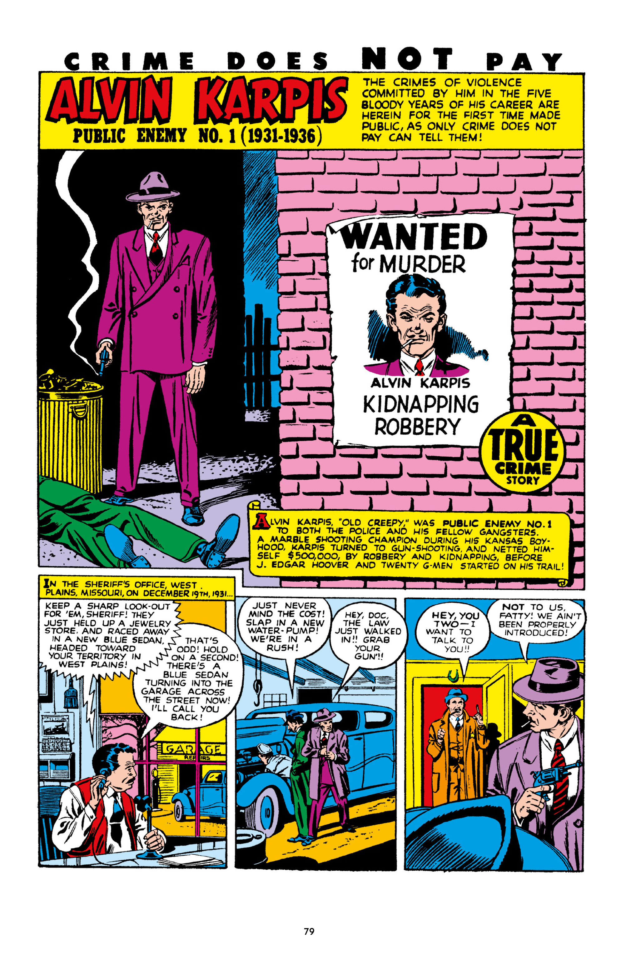 Read online Crime Does Not Pay Archives comic -  Issue # TPB 10 (Part 1) - 81