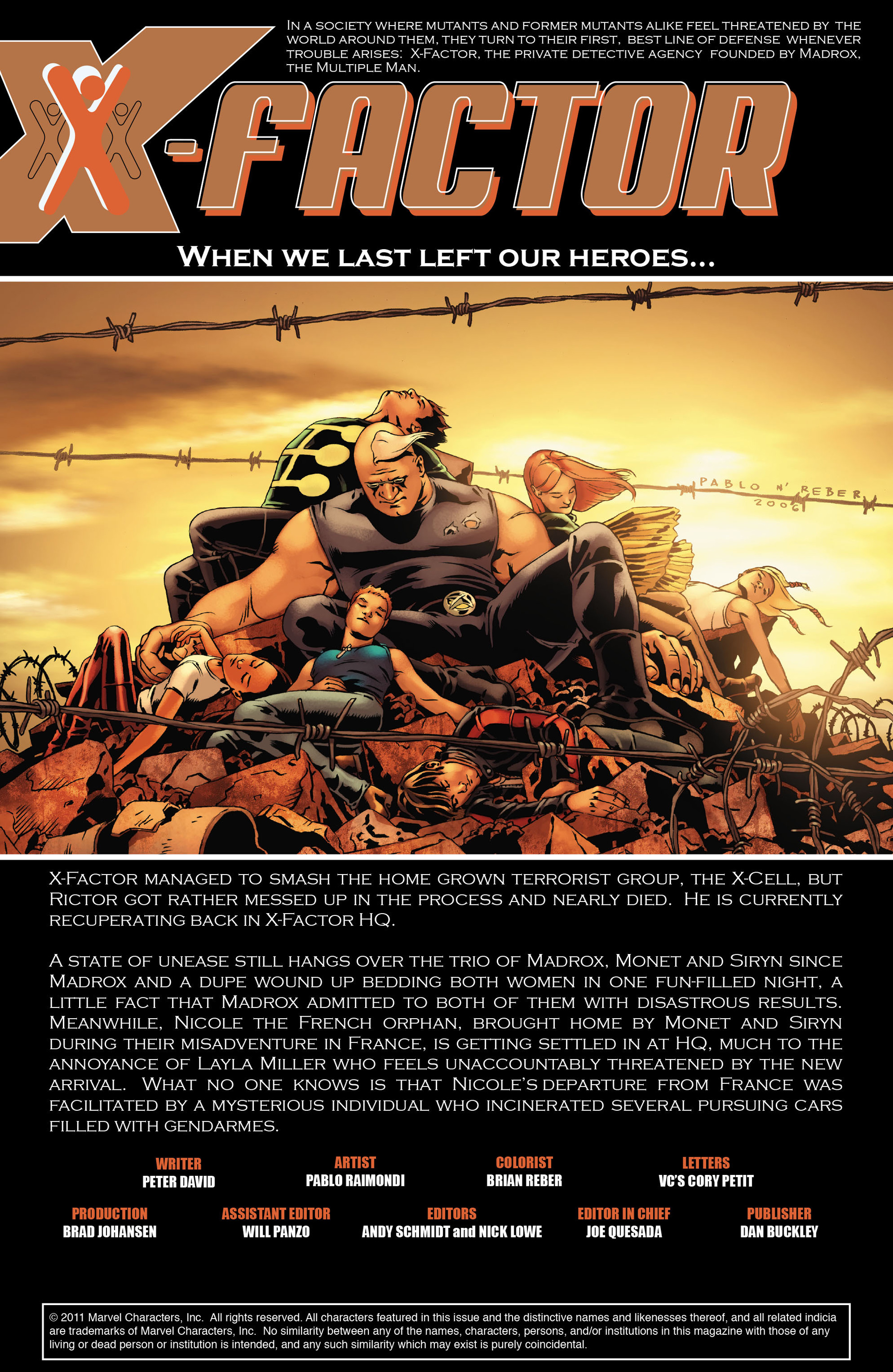 Read online X-Factor (2006) comic -  Issue #21 - 2
