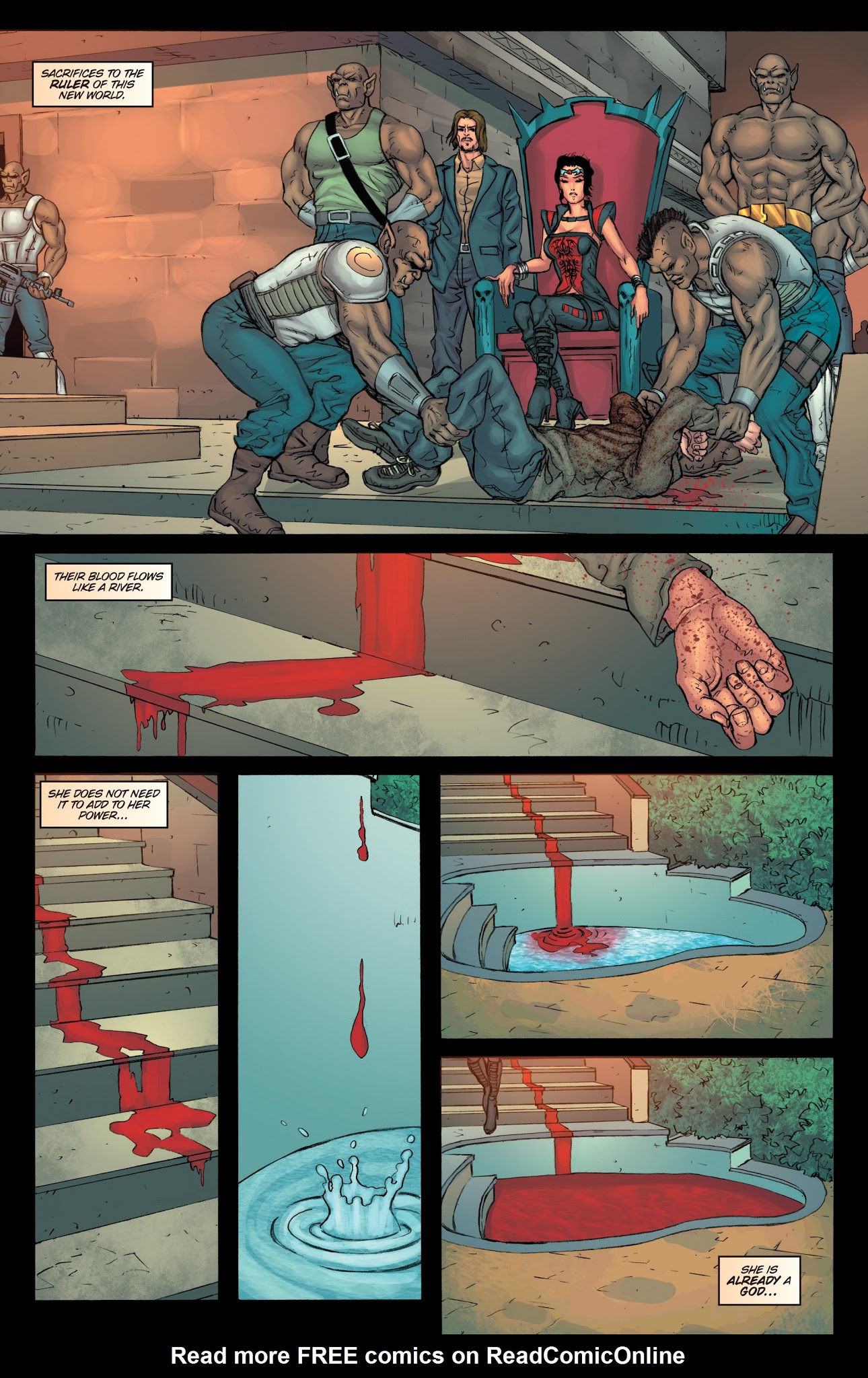 Read online Grimm Fairy Tales presents Realm War Age of Darkness comic -  Issue #2 - 5