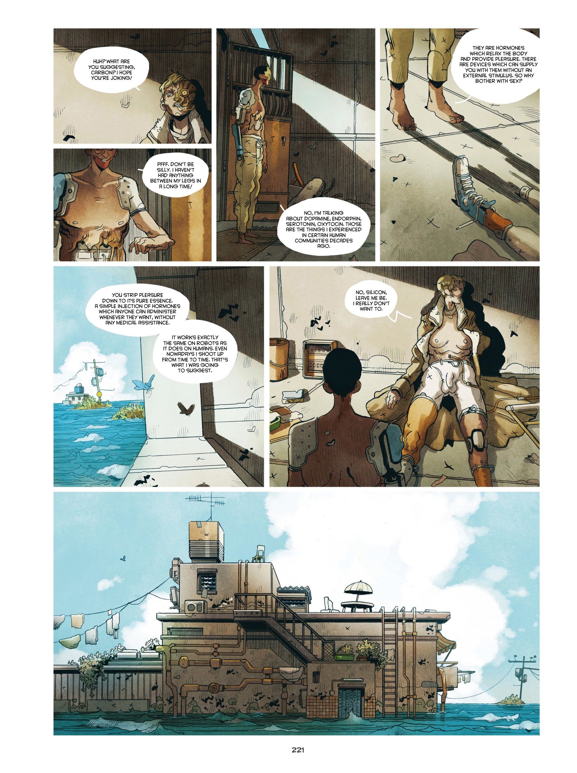 Read online Carbon & Silicon (2020) comic -  Issue # TPB (Part 3) - 21