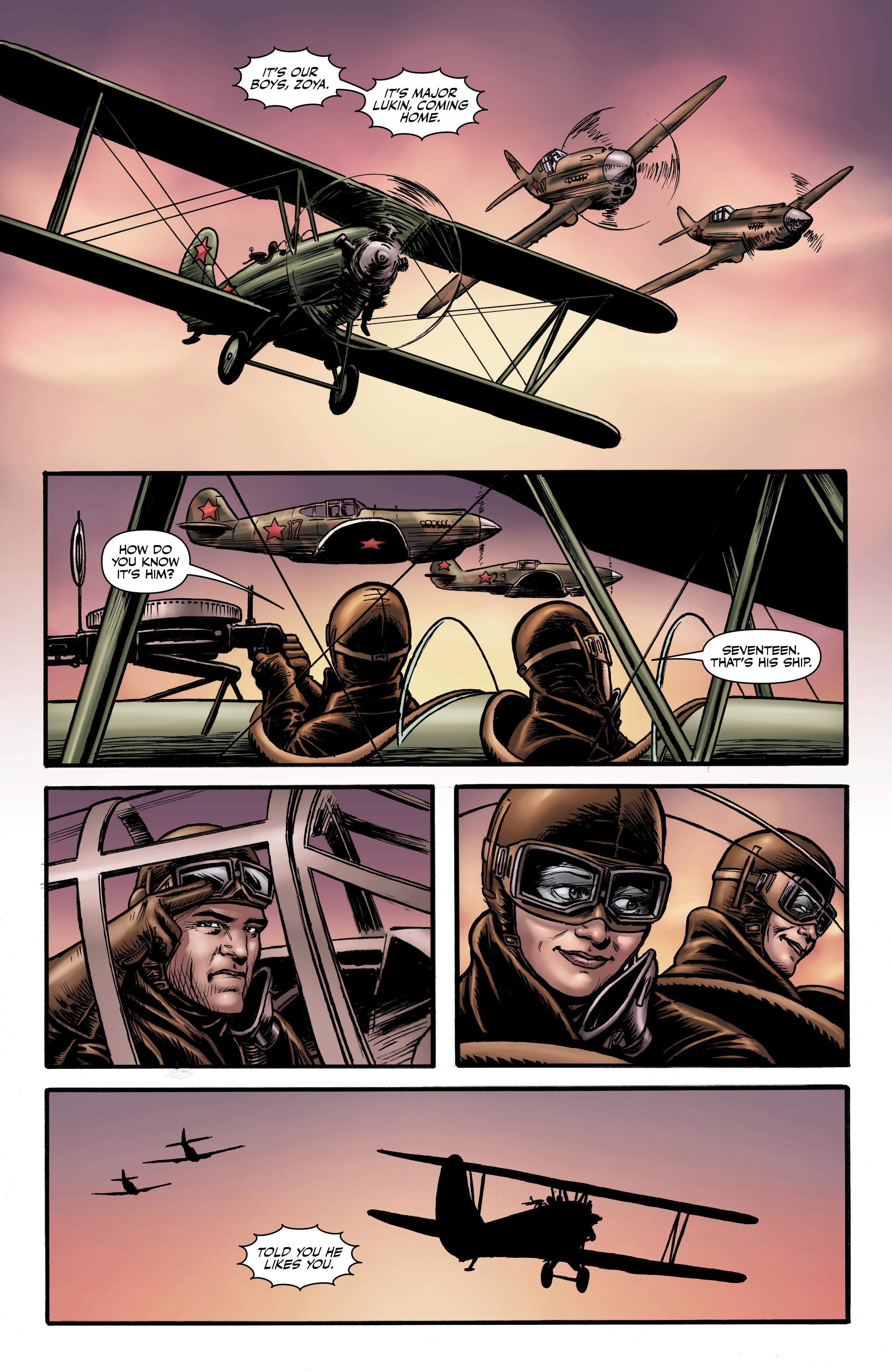 Read online Battlefields: Night Witches comic -  Issue # TPB - 37