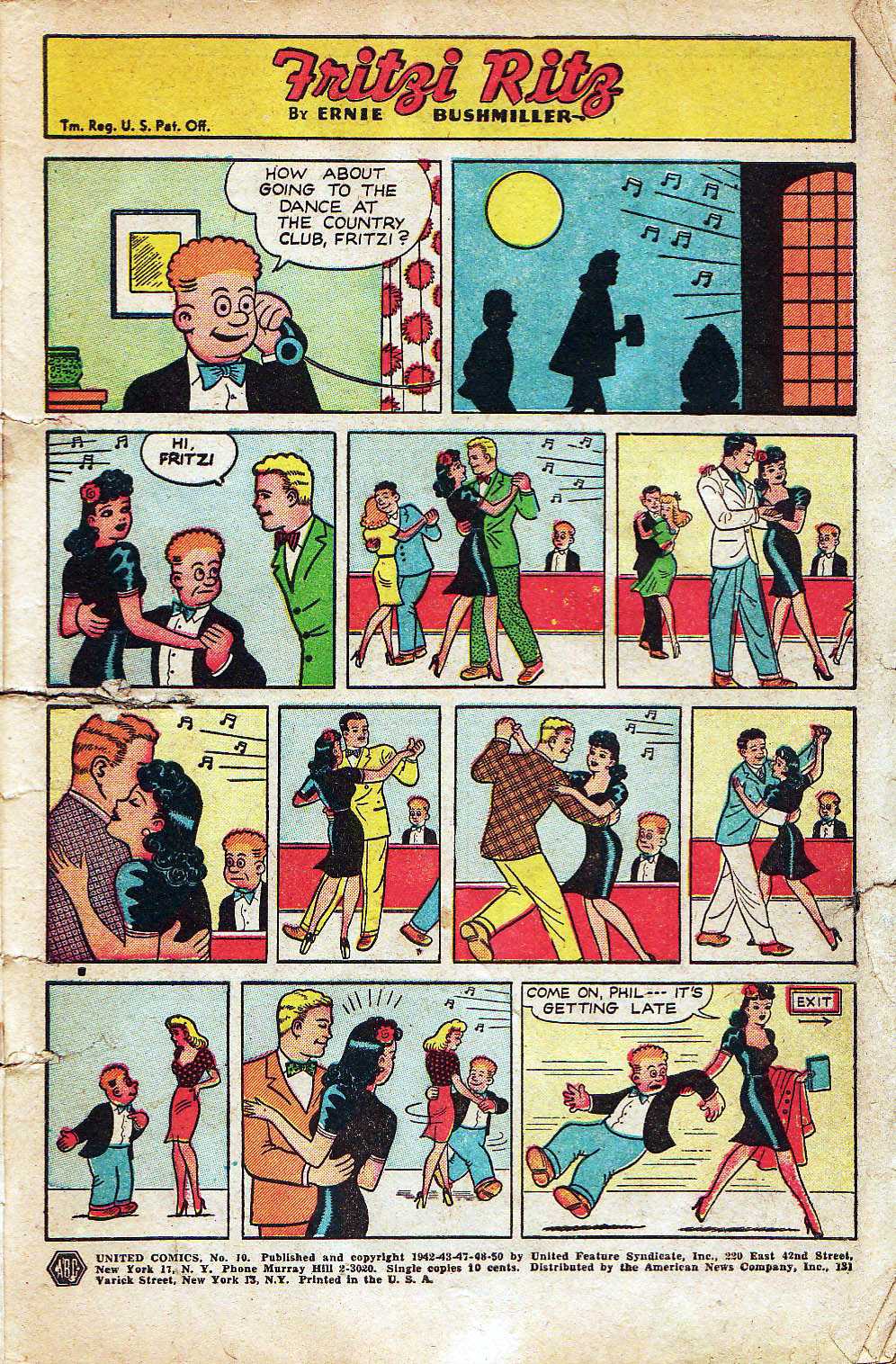 Read online United Comics comic -  Issue #10 - 3