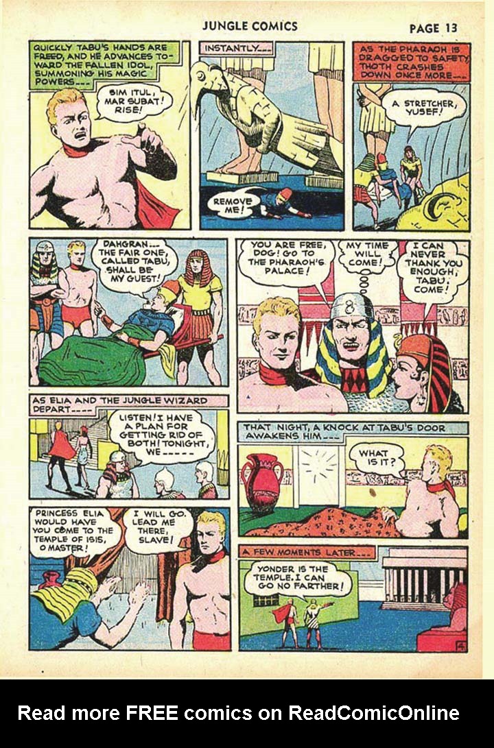 Read online Jungle Comics comic -  Issue #25 - 15