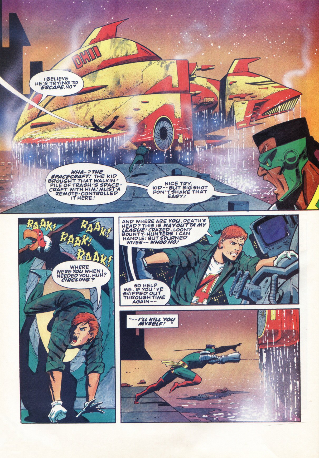 Read online Marvel Graphic Novel comic -  Issue #2 Death's Head - The Body In Question - 23