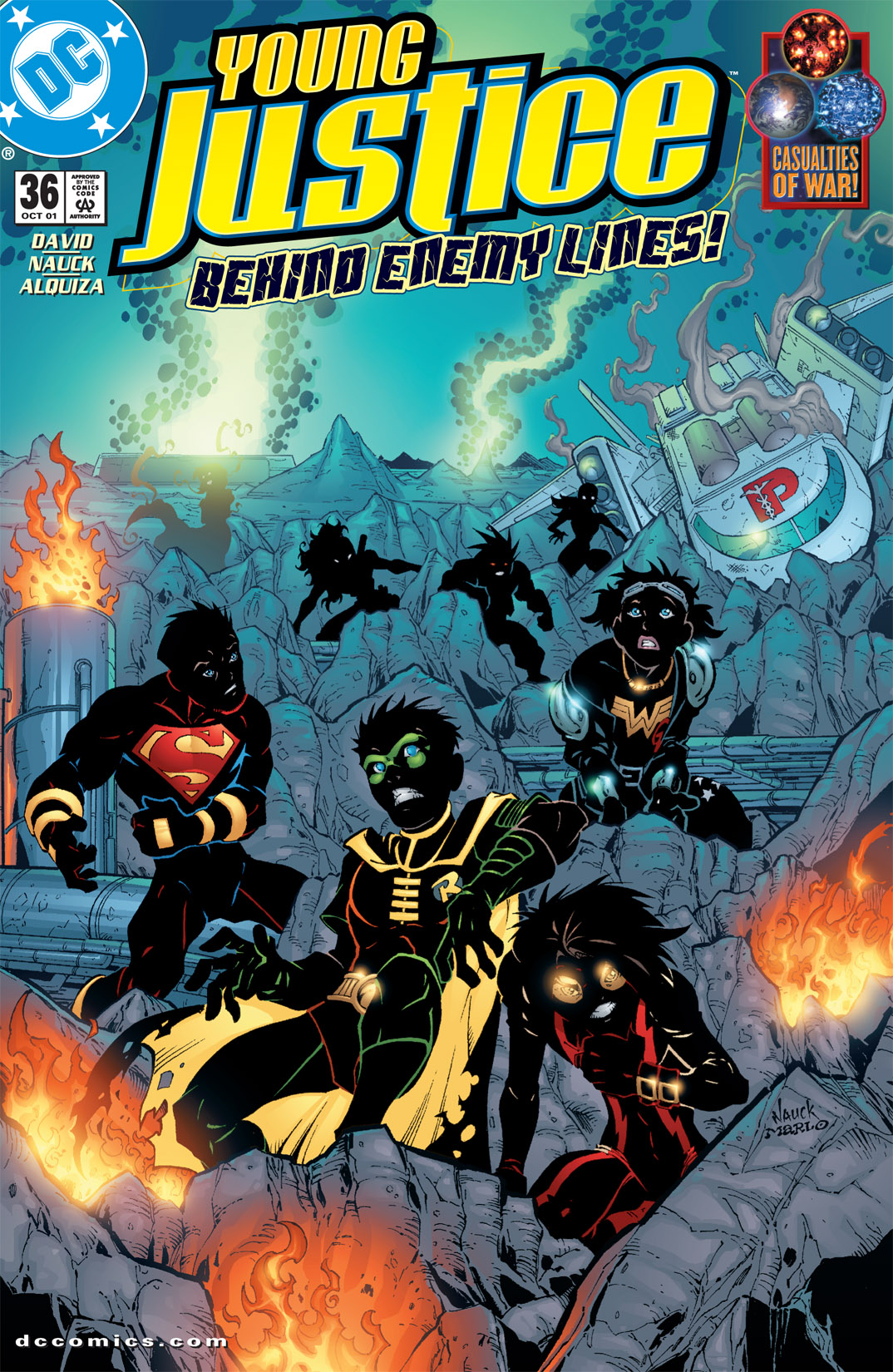 Read online Young Justice (1998) comic -  Issue #36 - 1