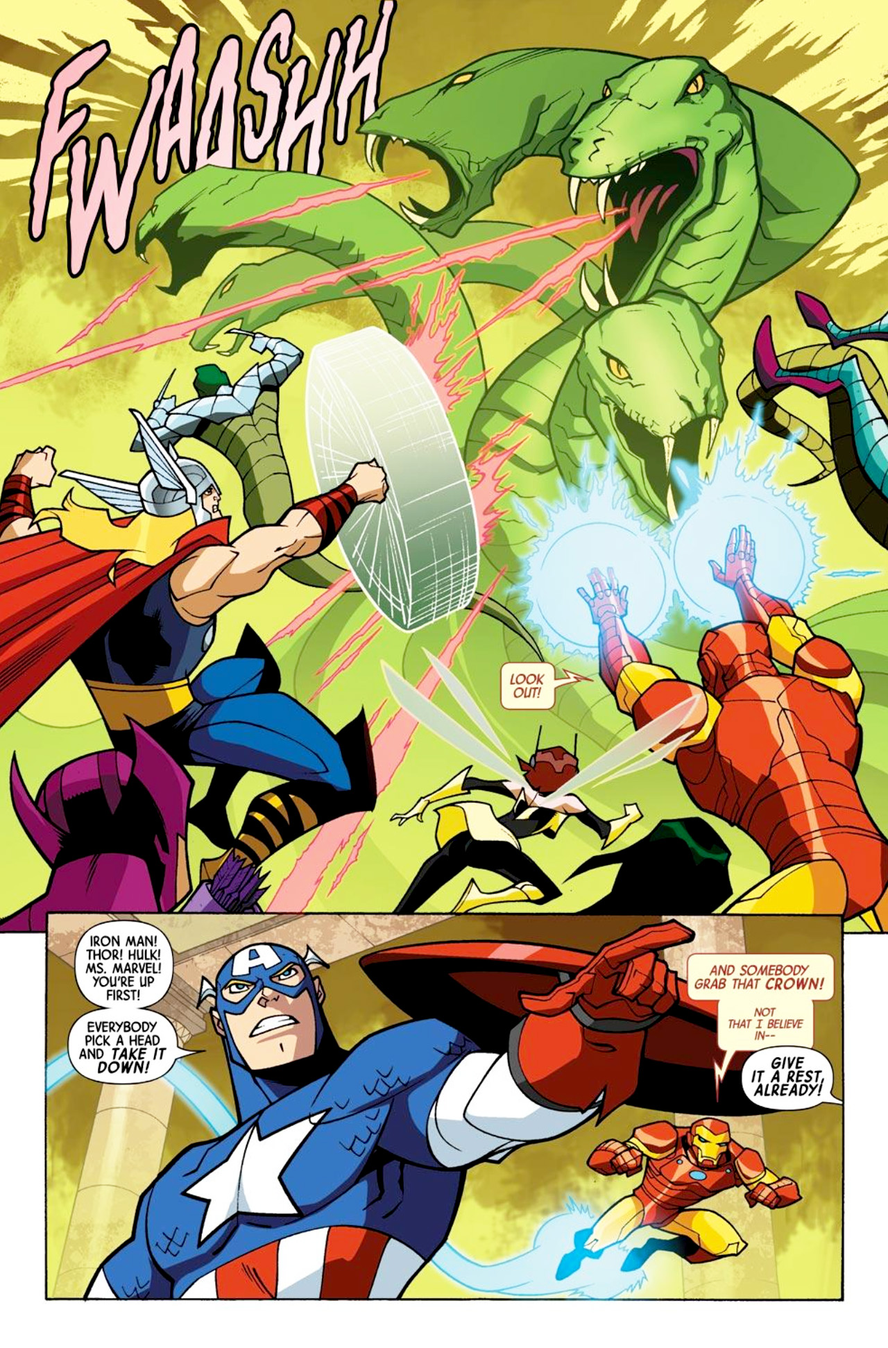 Read online Marvel Universe Avengers Earth's Mightiest Heroes comic -  Issue #5 - 7