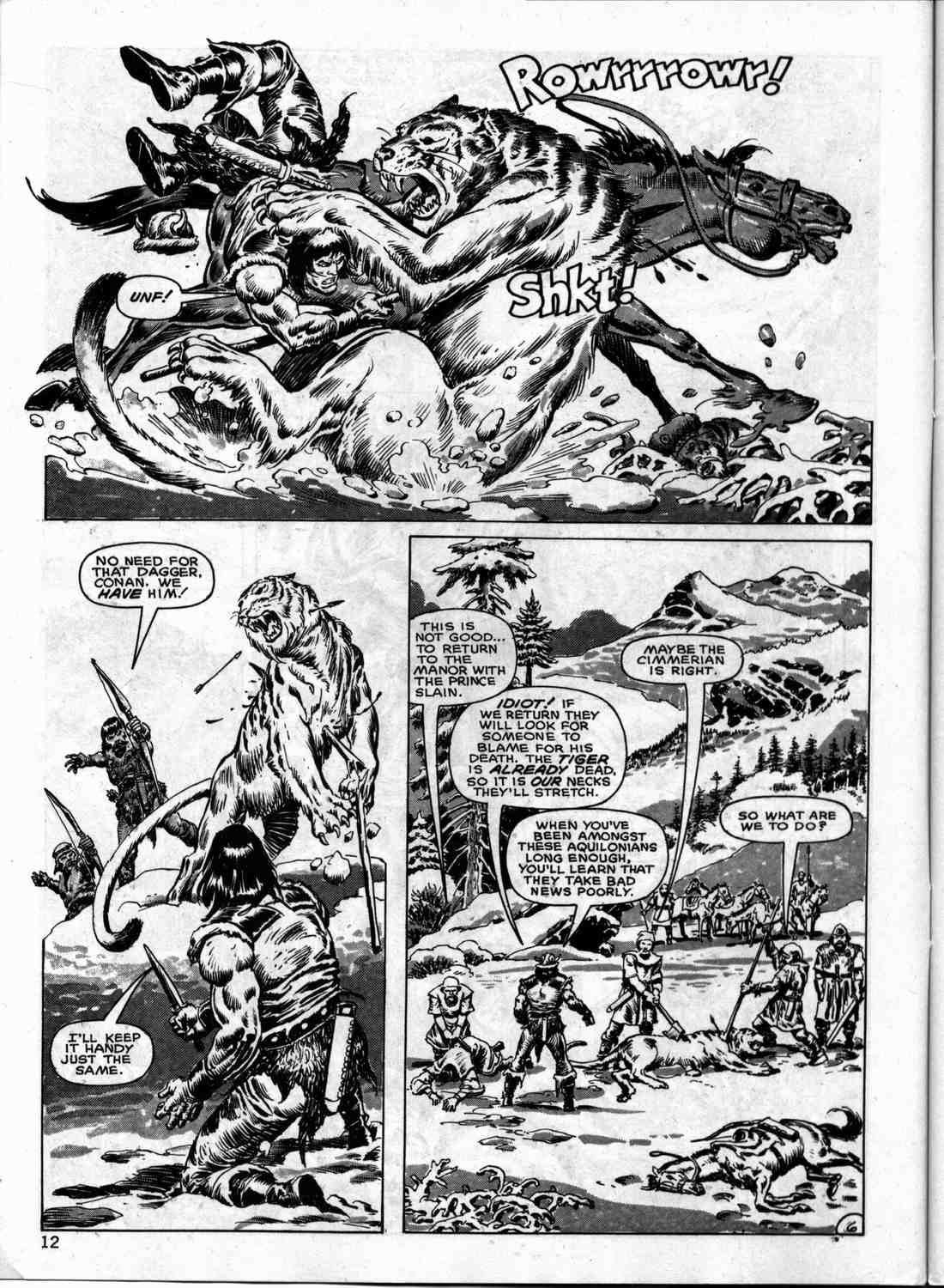Read online The Savage Sword Of Conan comic -  Issue #133 - 11