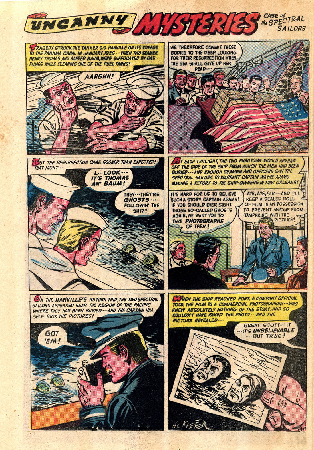 Read online Adventures Into The Unknown comic -  Issue #22 - 42