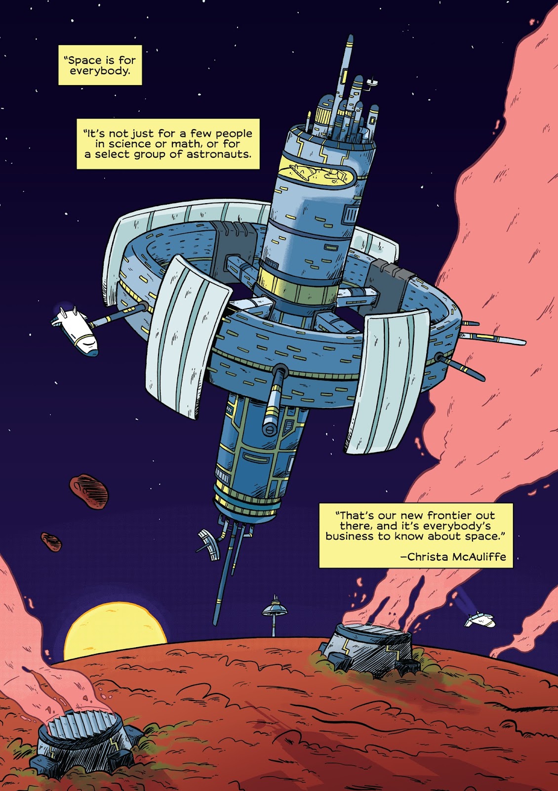 History Comics: The Challenger Disaster: Tragedy in the Skies issue TPB - Page 124